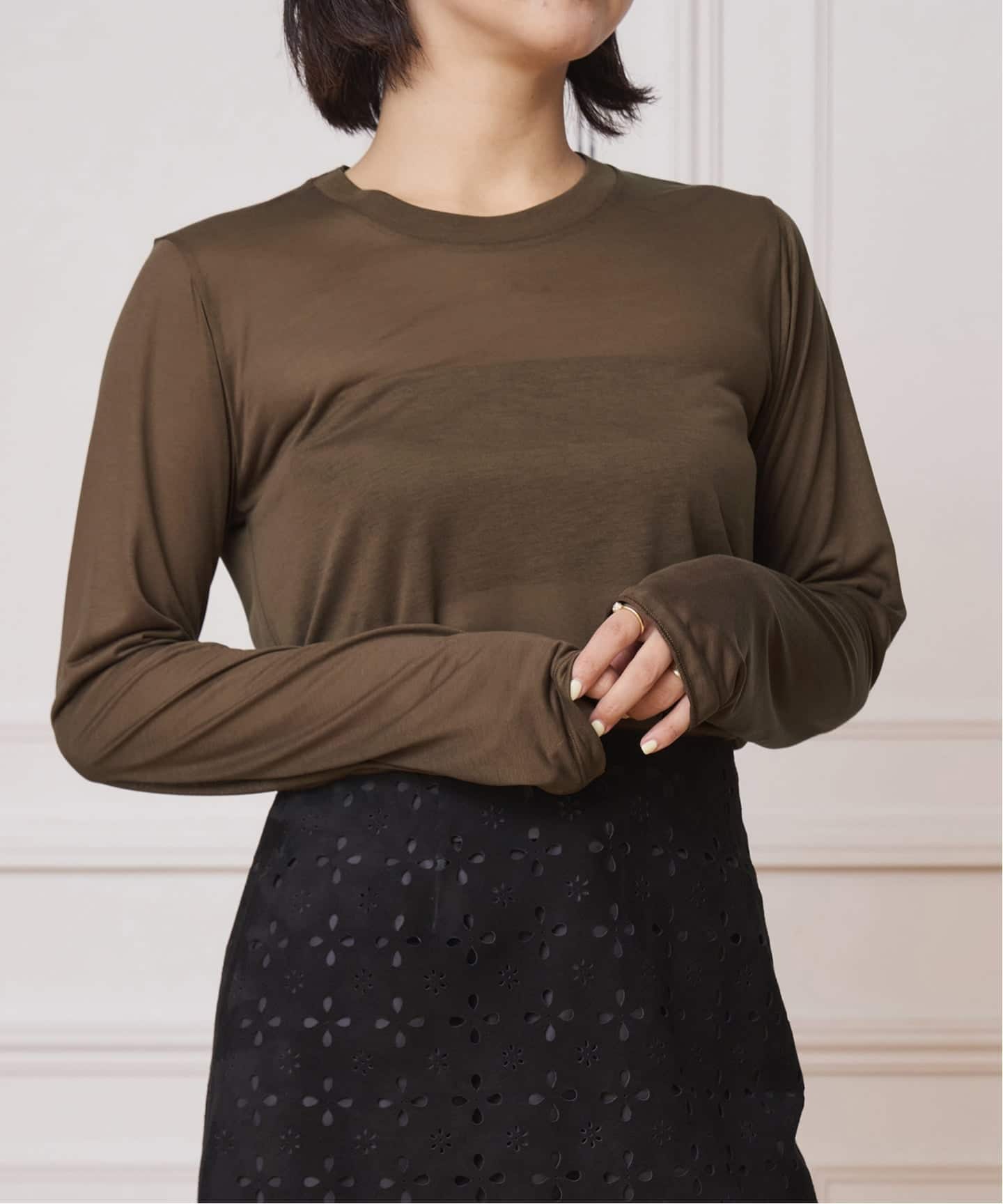 BASERANGE/ベースレンジ LONG SLEEVE Tシャツ TOLSBL-000（T