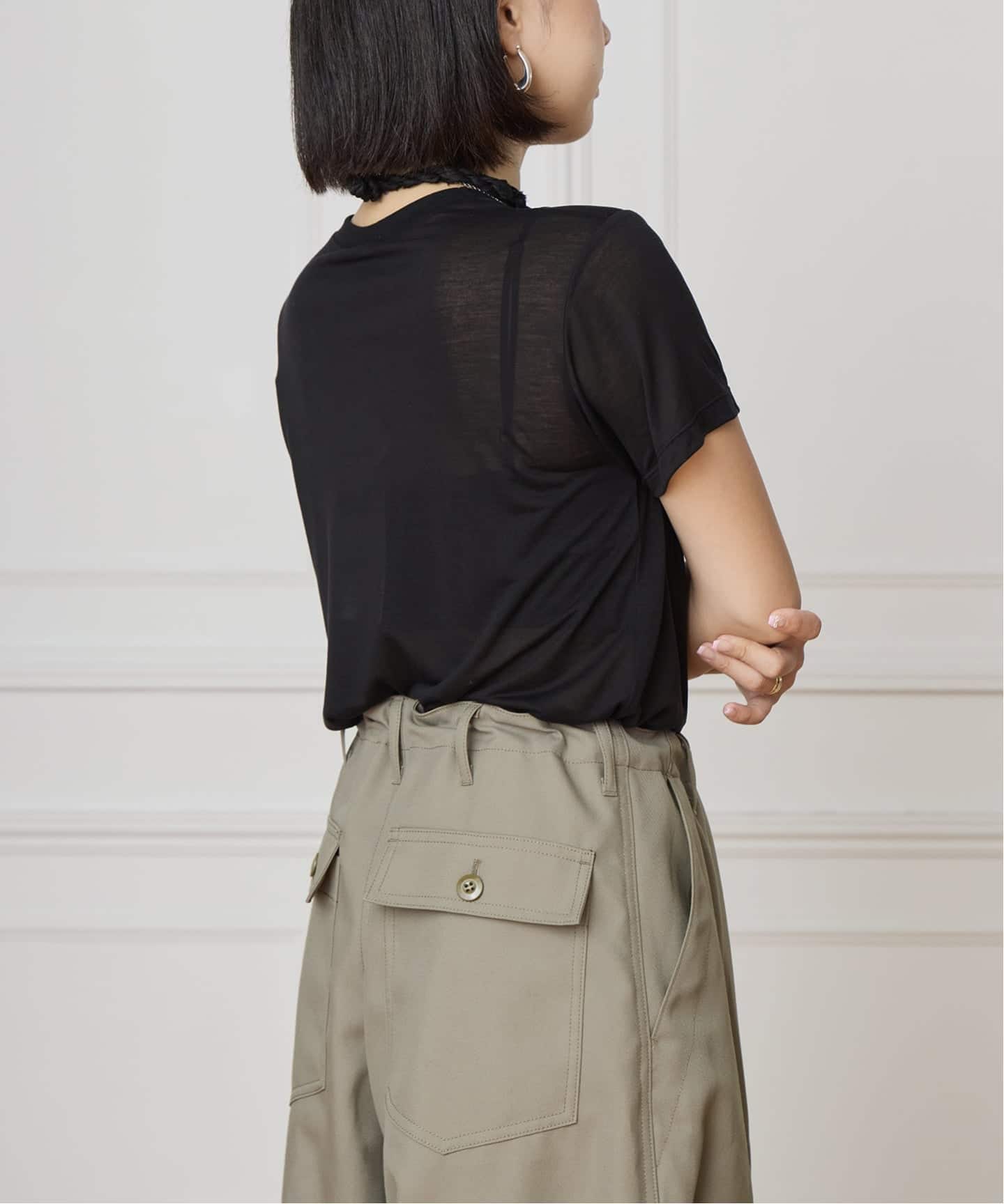 BASERANGE/ベースレンジ BAMBOO Tシャツ TOCTBL-000（Tシャツ