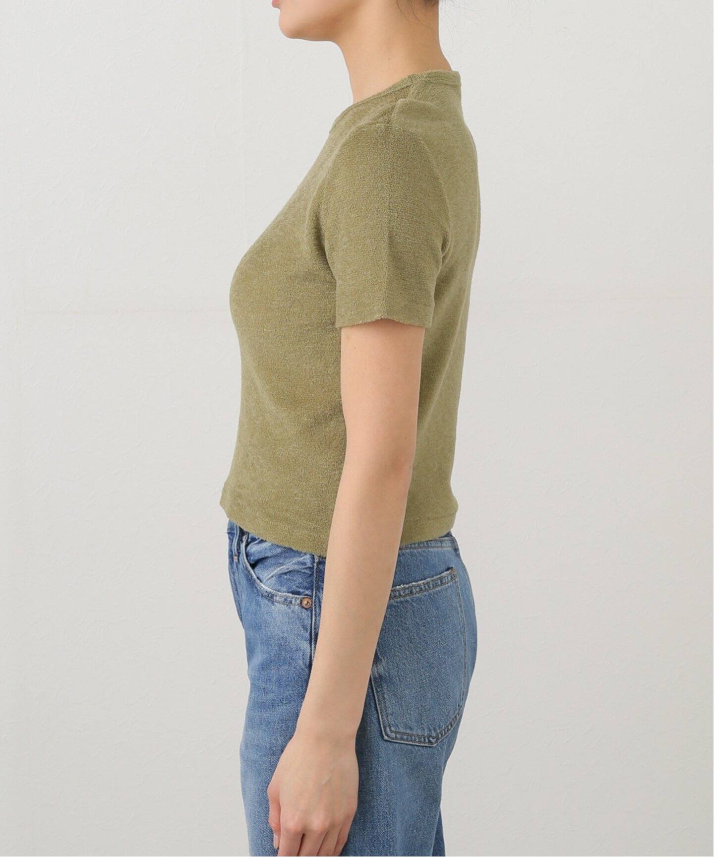 AURALEE/オーラリー WASHABLE WOOL PILE TEE A25ST01UP（Tシャツ