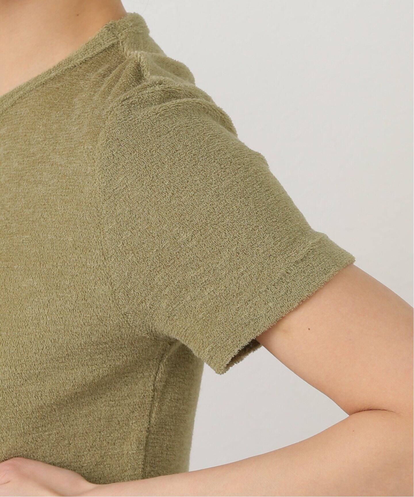 AURALEE/オーラリー WASHABLE WOOL PILE TEE A25ST01UP（Tシャツ