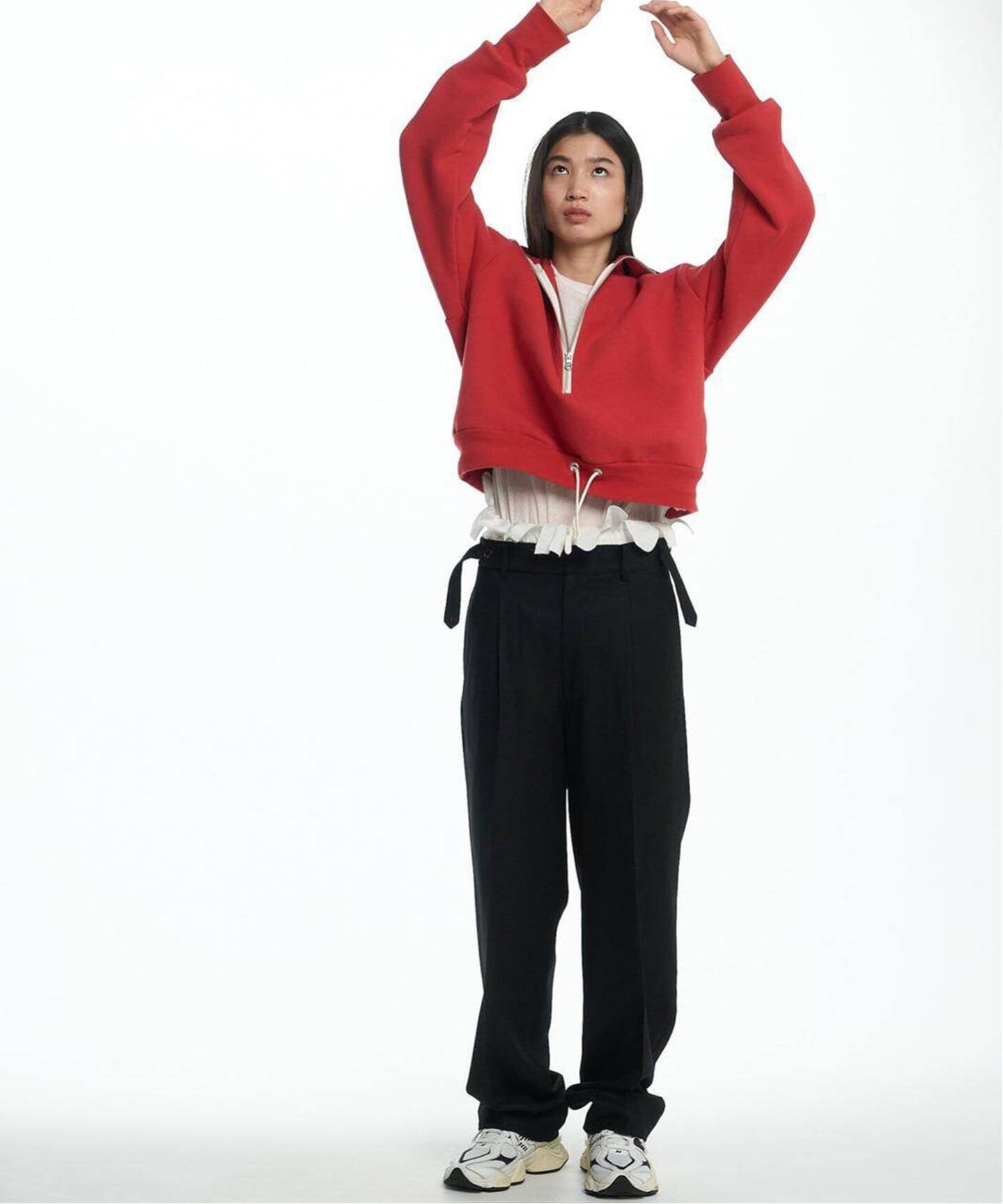 IENA JUN MIKAMI/ジュンミカミスエットプルオーバ ¥49,500 JUN MIKAMI/ジュンミカミ スウェットプルオーバー 29AW-28S