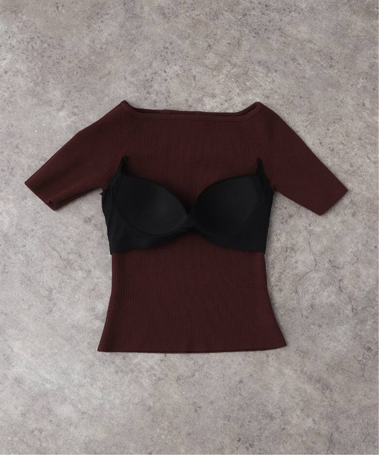 NICENICE MOMENT/ナイスナイスモーメント OPEN SHOULDER SHELL トップ  