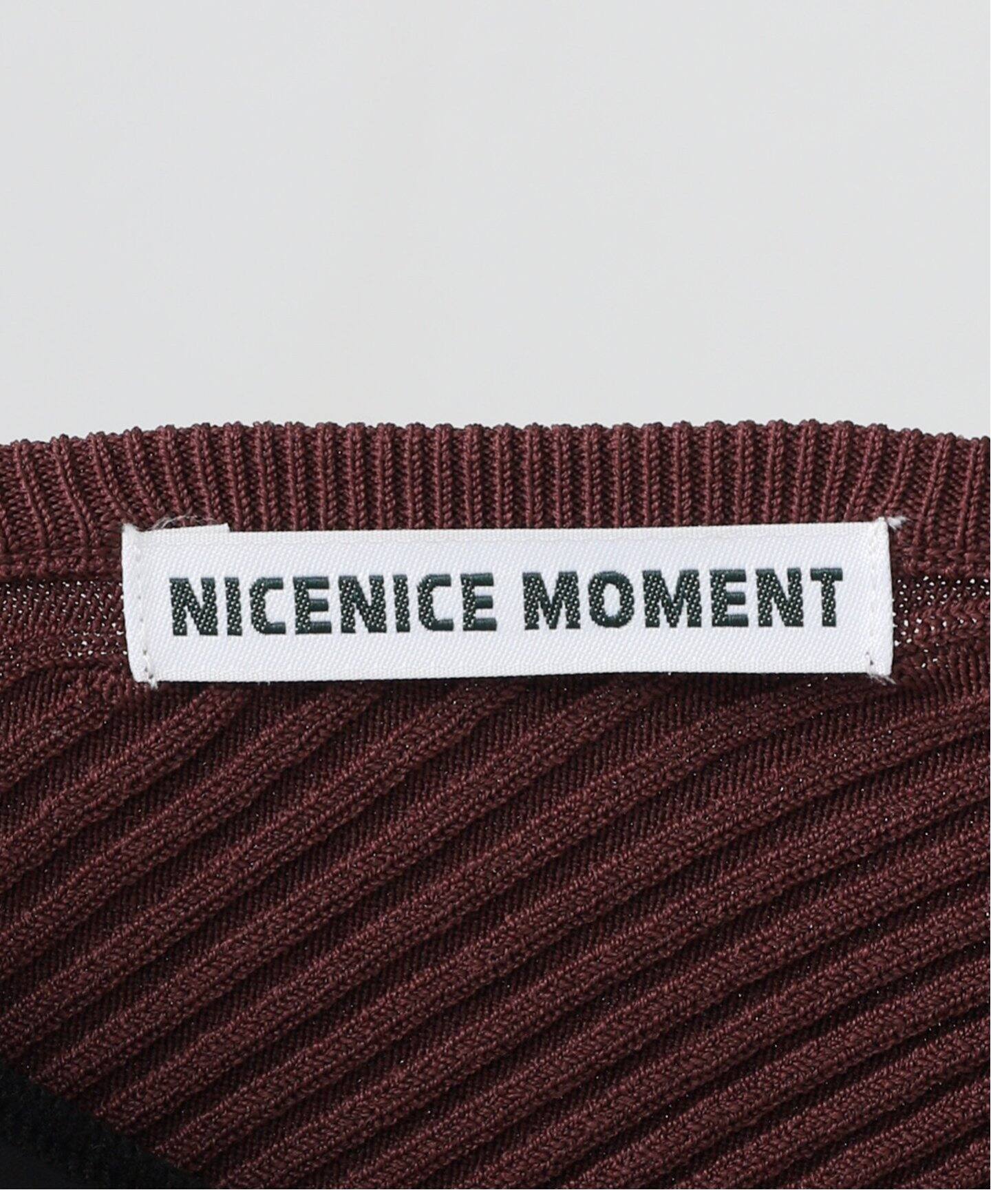 NICENICE MOMENT/ナイスナイスモーメント TANK TOP SHELL NNM1-25S-021
