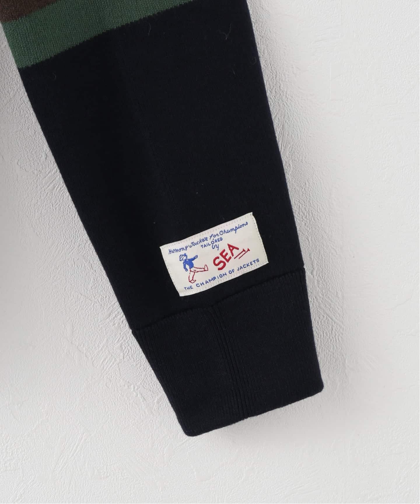 SEA NEW YORK/シー ニューヨーク KNIT RUGBY SHIRT AW25-013