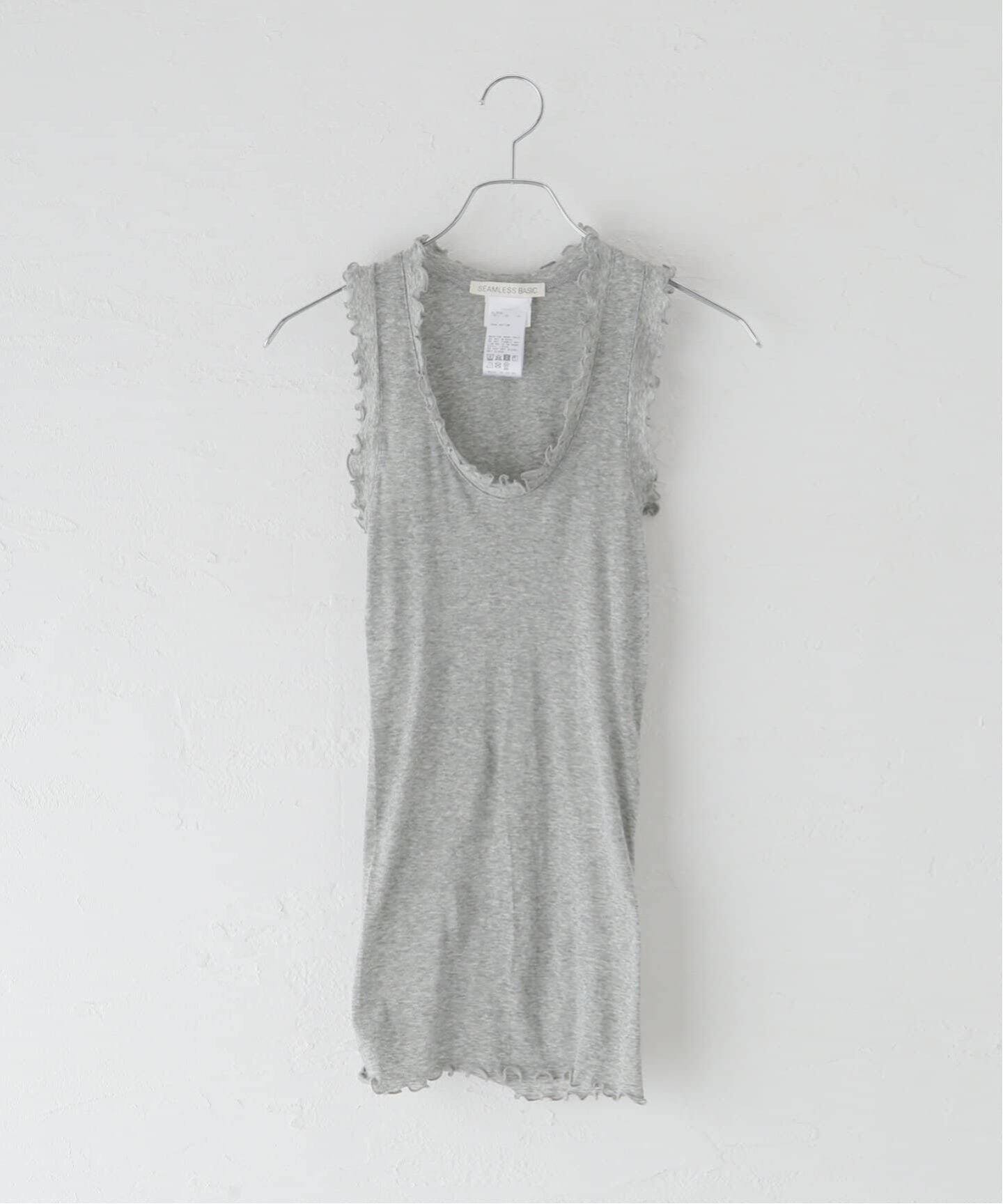 seamless basic./シームレスベーシック Flounce タンクトップ（タンク 