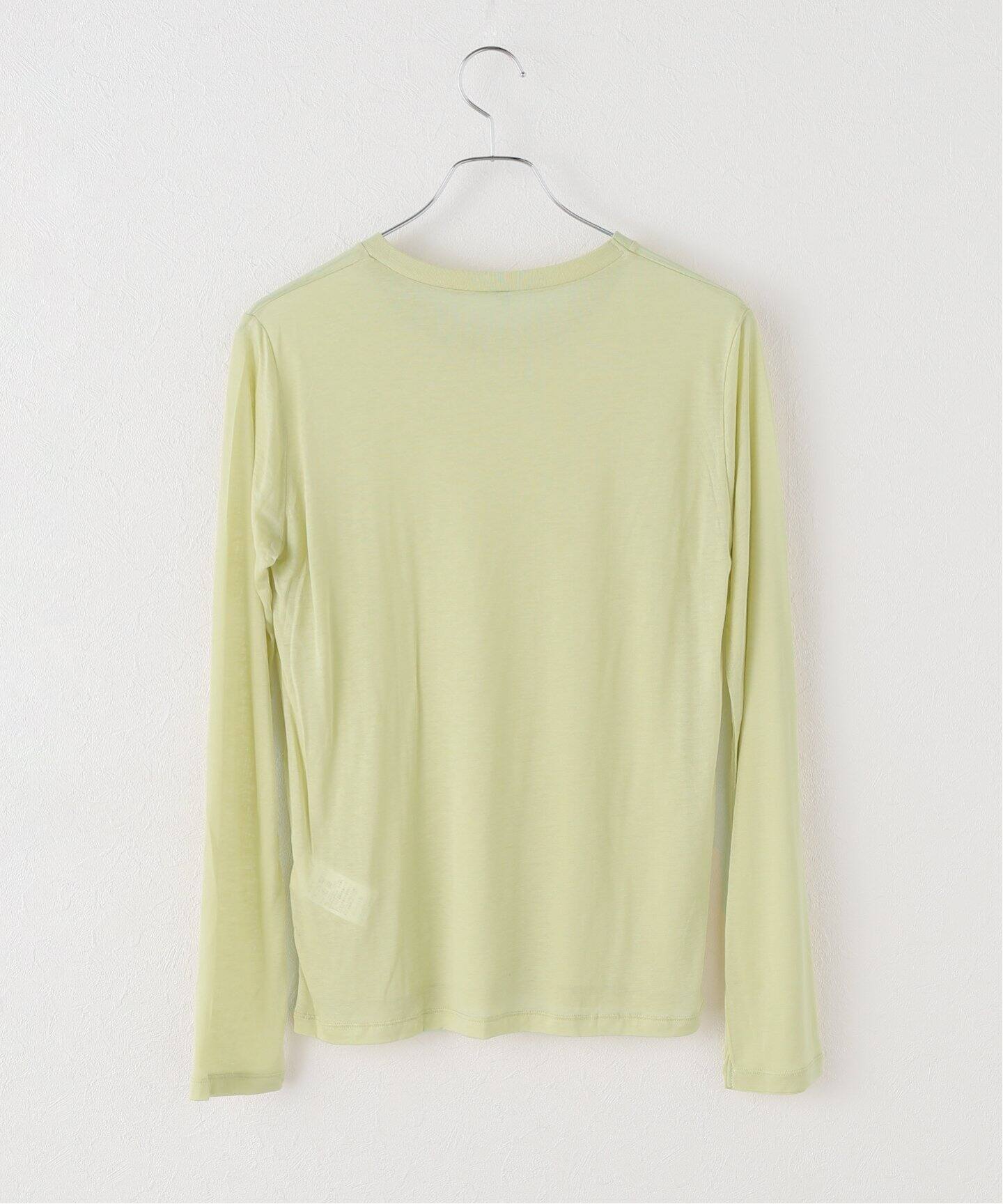 Long sleeve baserange t シャツ yellow BASERANGE ベースレンジ SUN LAYER LONGSLEEVE カットソー ジャーナルスタンダード レサージュ journal standard L essage