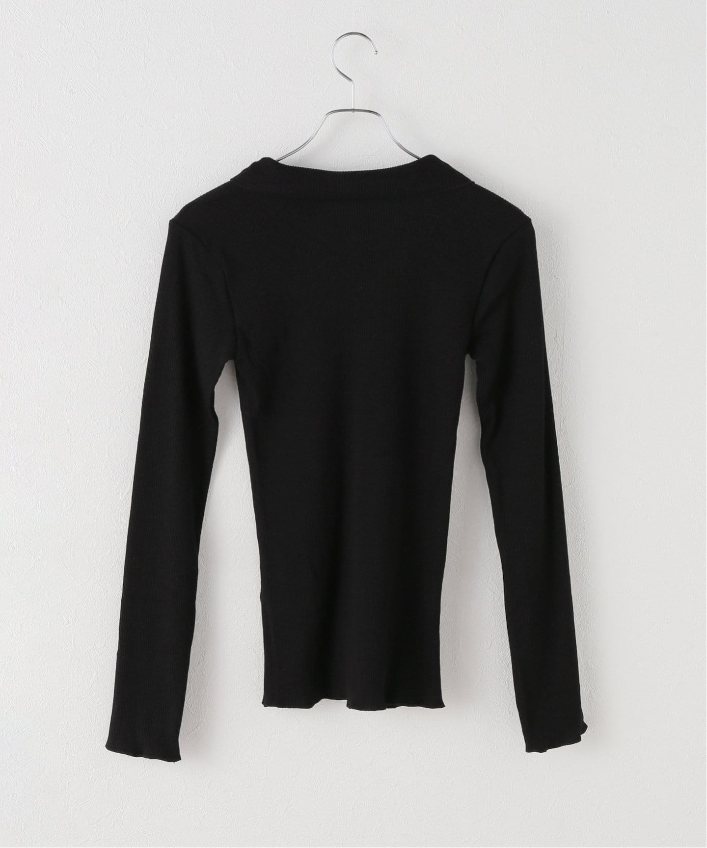 新品 ベースレンジ カットソー Tシャツ X ブラック BASERANGE｜ベースレンジのTシャツ/カットソー（ブラック/黒色系
