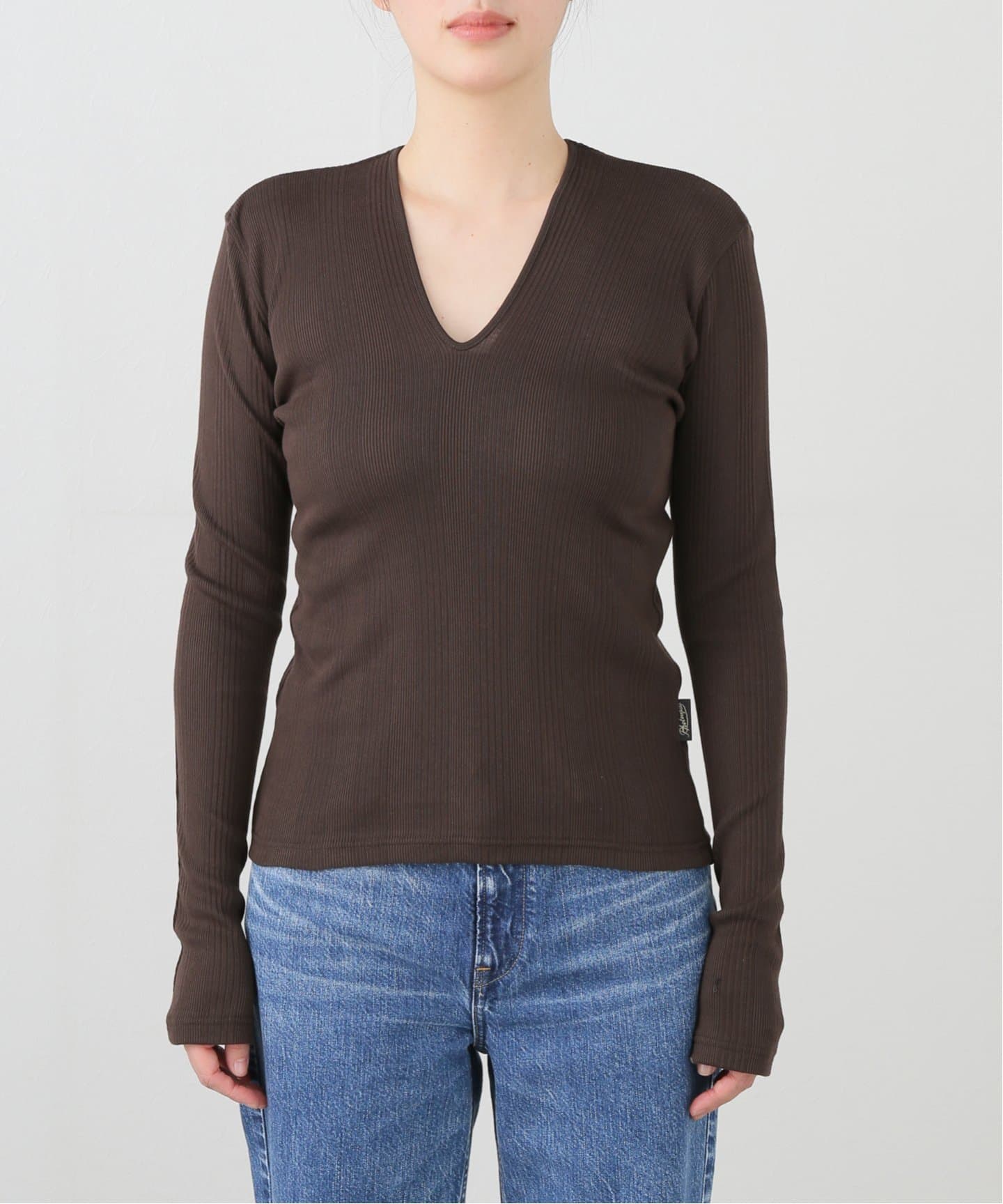 PHOTOCOPIEU/フォトコピュー】ASYMMETRIC OVAL JUMPER