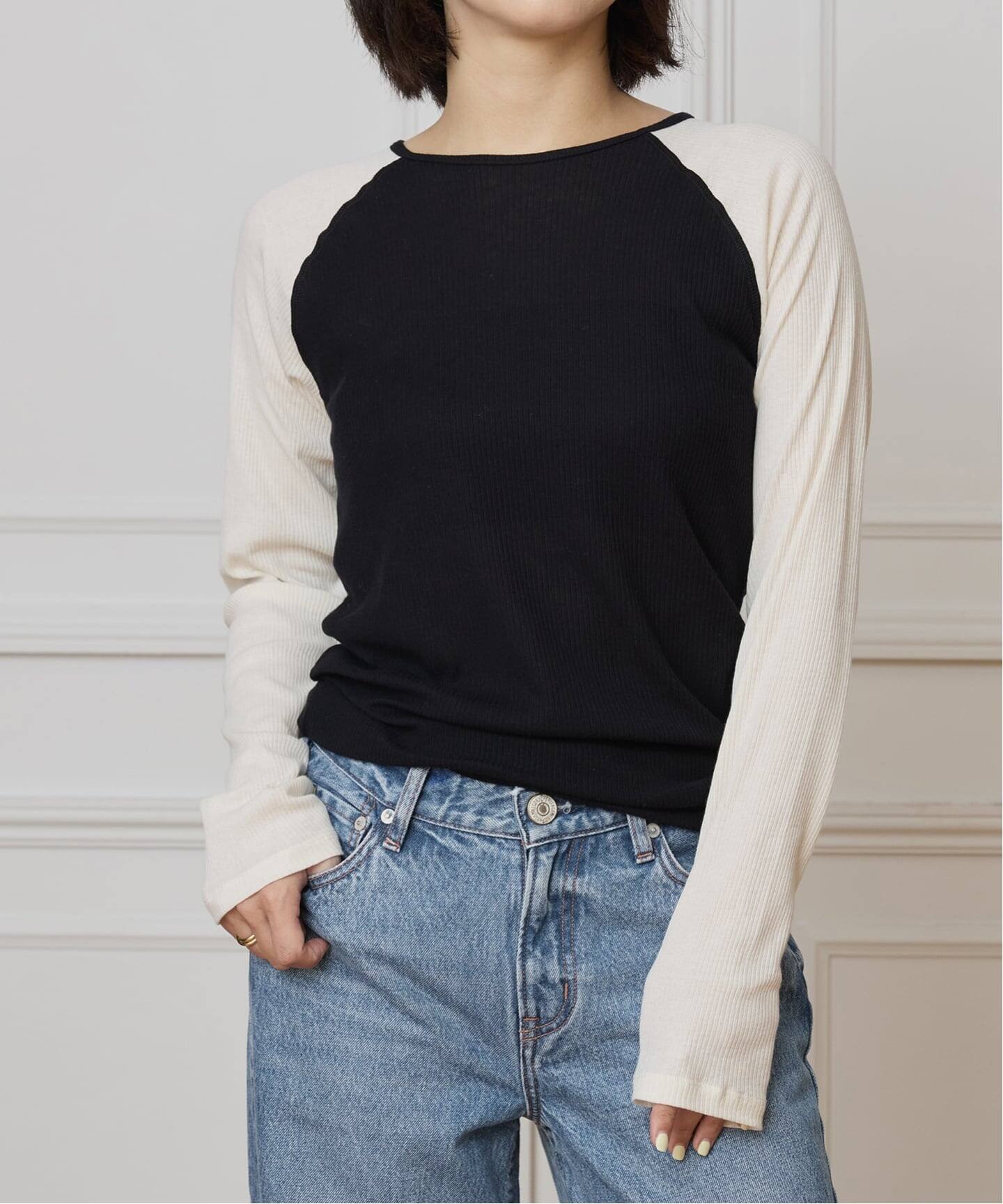 BASERANGE/ベースレンジ GENE LONG SLEEVE Tシャツ TTGLSCR-AU25（T