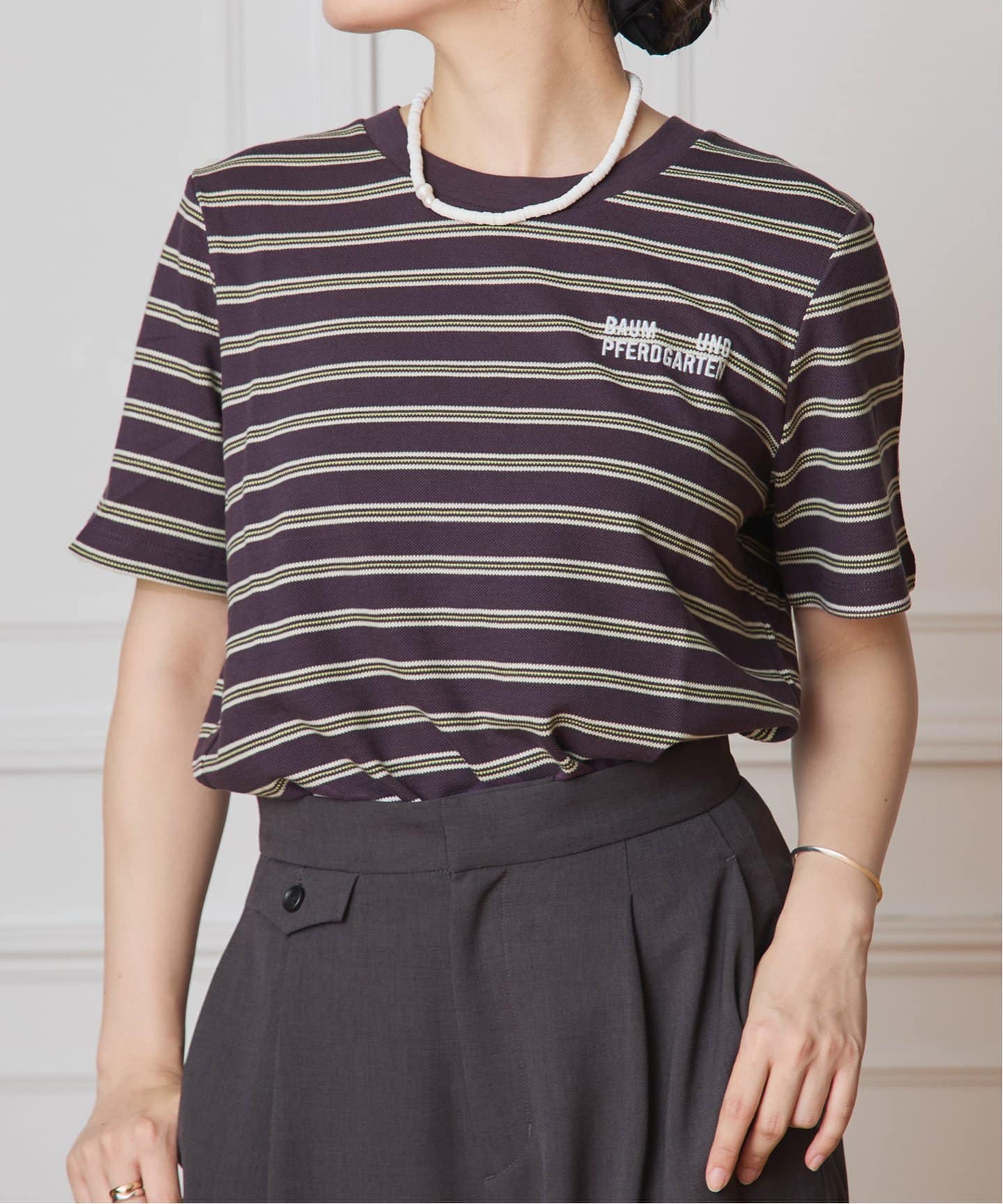 売れ筋商品|||バウムウンドヘルガーデン Tシャツ レディース トップス JEANNE - Polo shirt - nuthatch バウムウンドヘルガーデン Tシャツ レディース トップス JEANNE