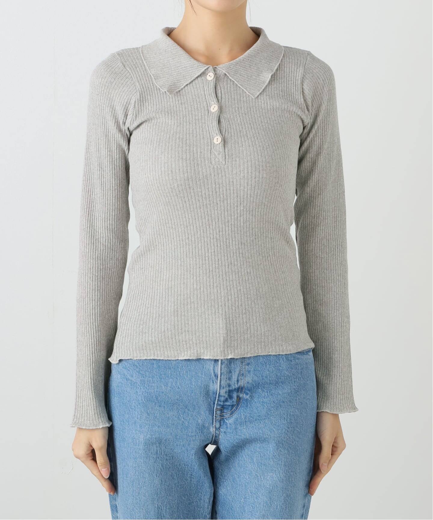 Baserange/ベースレンジ DUAL LONG SLEEVE TEE TTDLSRCRWI25（Tシャツ