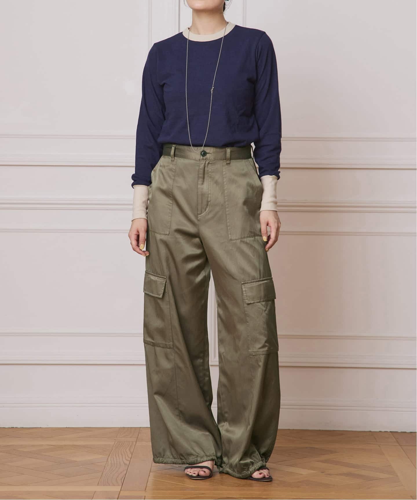 追加》【fifi original collection】trim ロングスリーブTシャツ（T