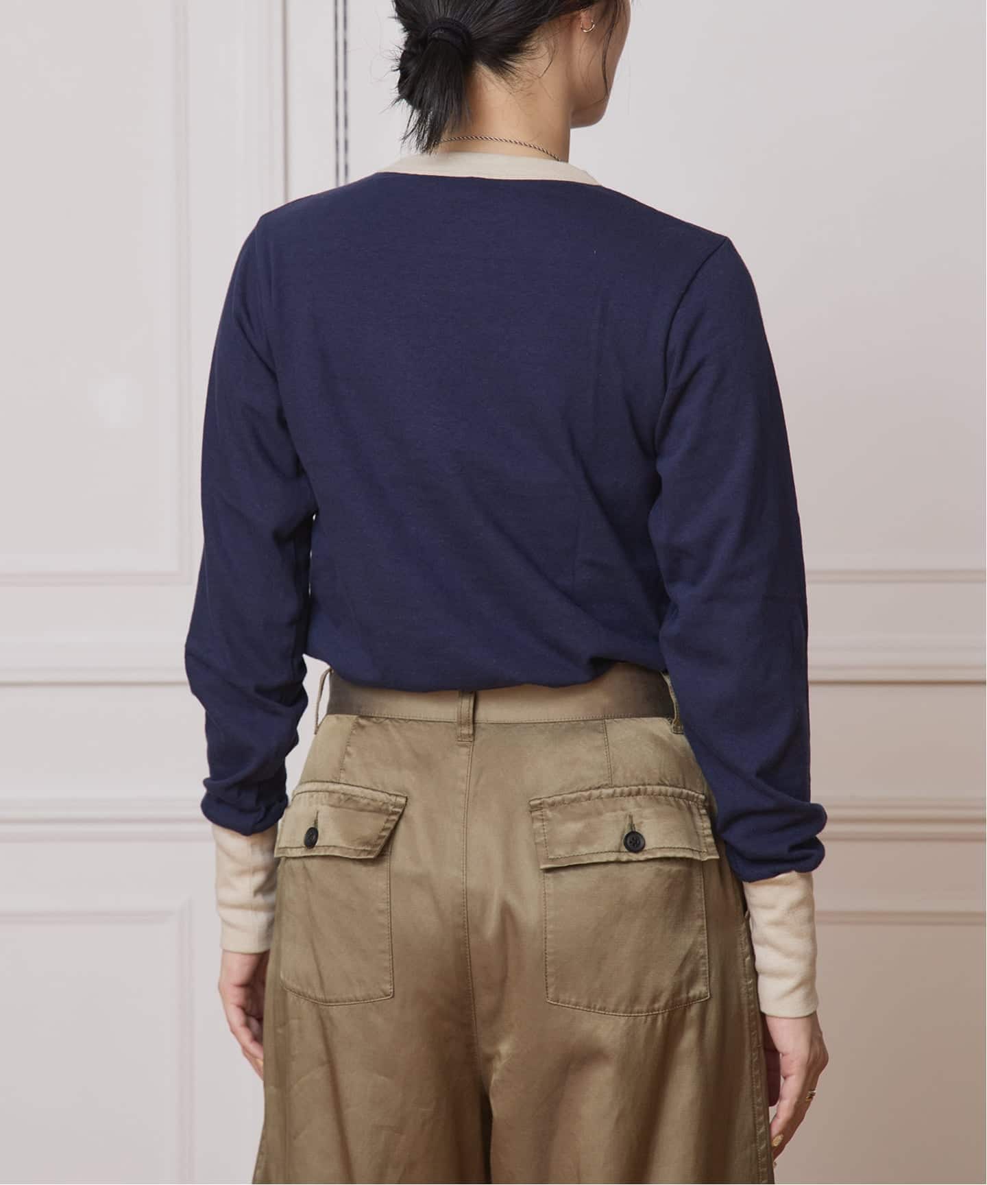 追加》【fifi original collection】trim ロングスリーブTシャツ（T