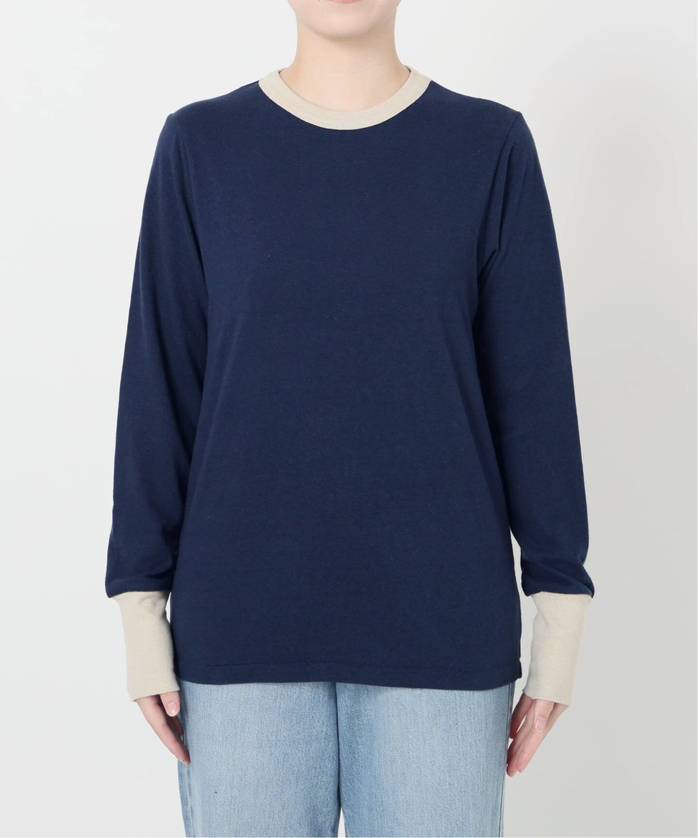 追加》【fifi original collection】trim ロングスリーブTシャツ（T