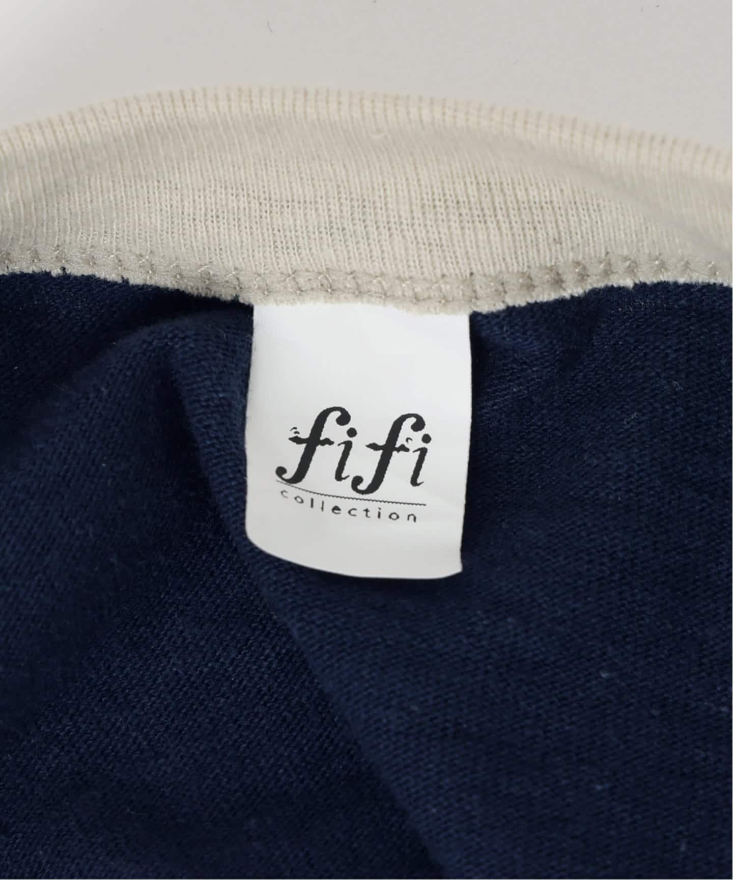 追加》【fifi original collection】trim ロングスリーブTシャツ（T