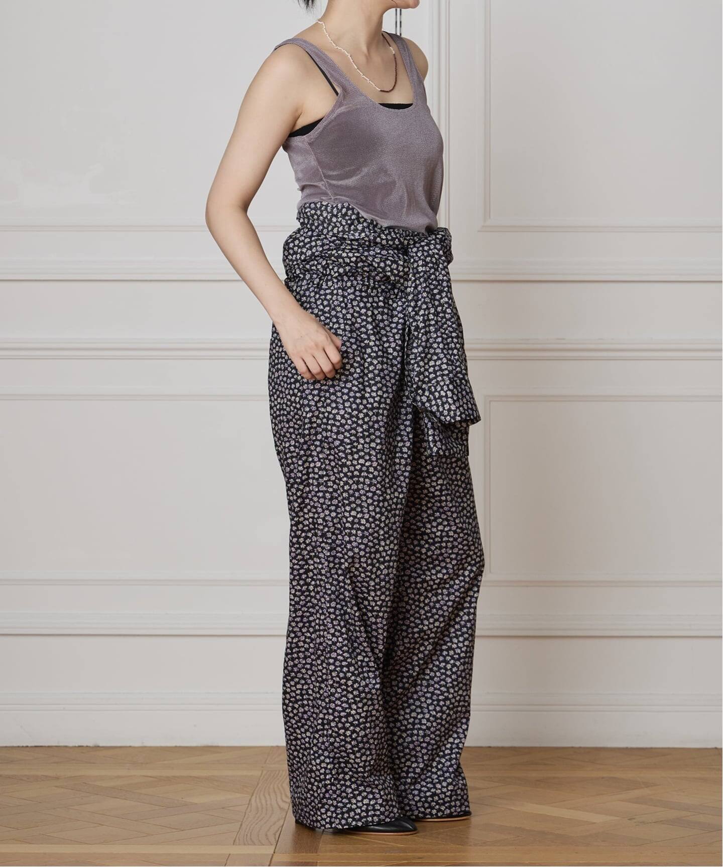 SIMONE WILD/シモーネ ワイルド MESH VELVET タンクトップ（タンク