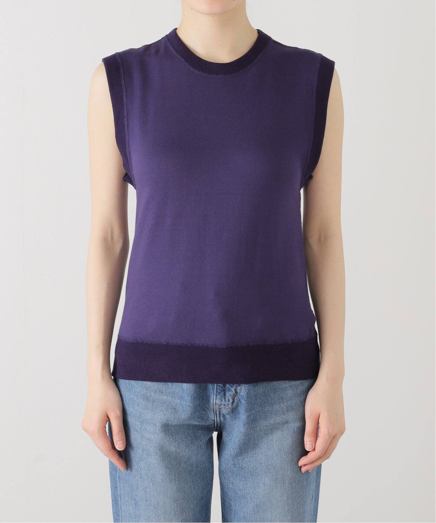 FIFI COLLECTION/フィフィコレクション ノースリーブスウェット 