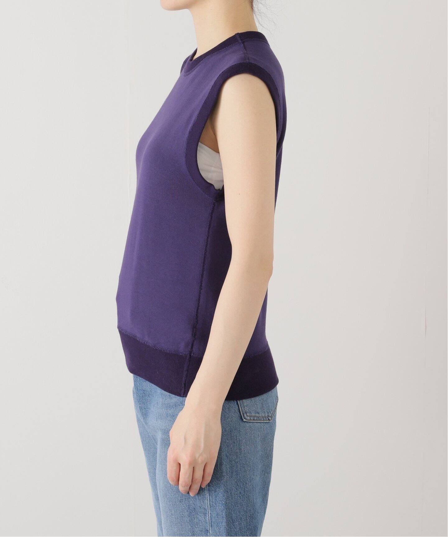 FIFI COLLECTION/フィフィコレクション ノースリーブスウェット 