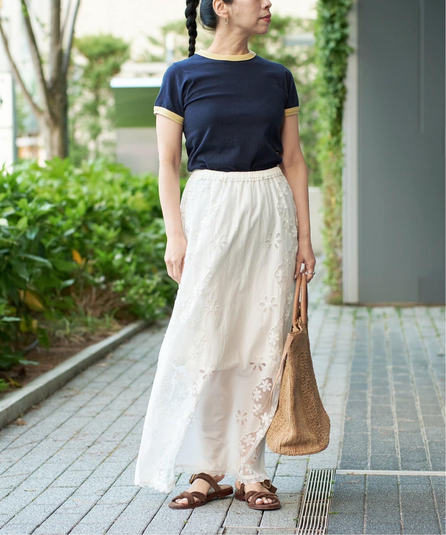 IENA fifi original collectionロングスリーブTシャツ fifi original collection tirm Tシャツ(Tシャツ/カットソー