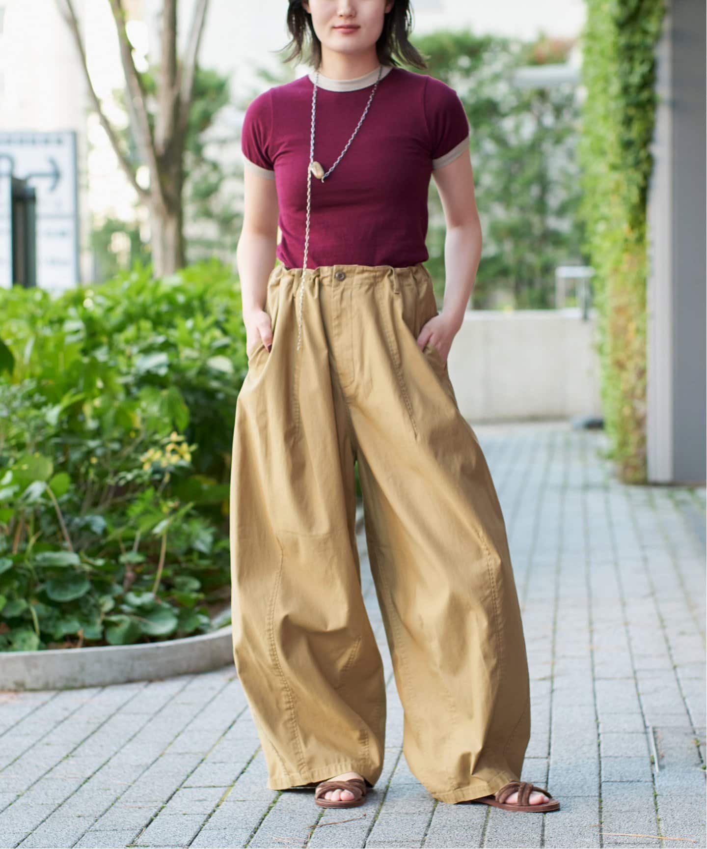 IENA fifi original collectionロングスリーブTシャツ fifi original collection tirm Tシャツ(Tシャツ/カットソー