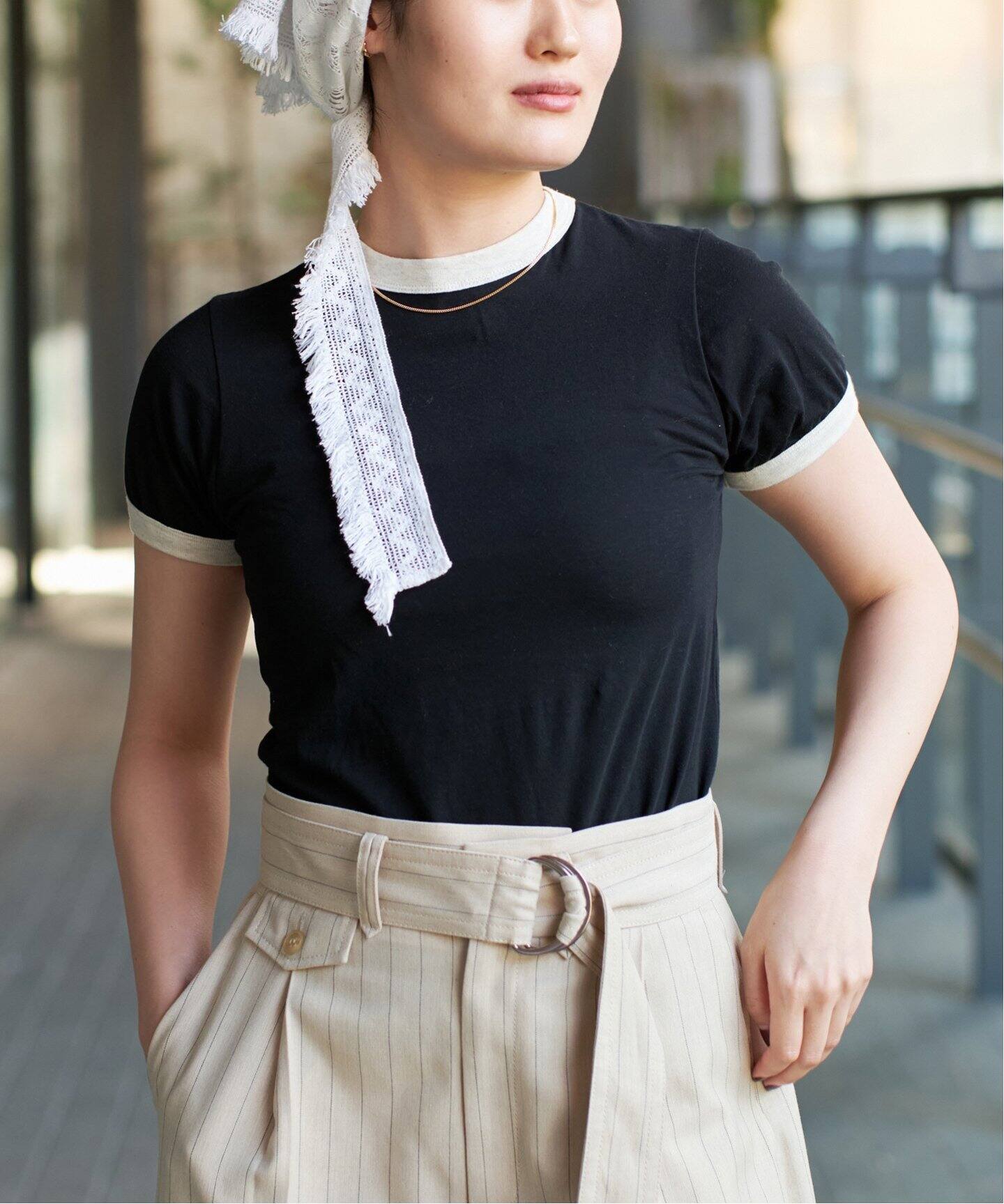 fifi original collection tirm シアーTシャツ（Tシャツ／カットソー