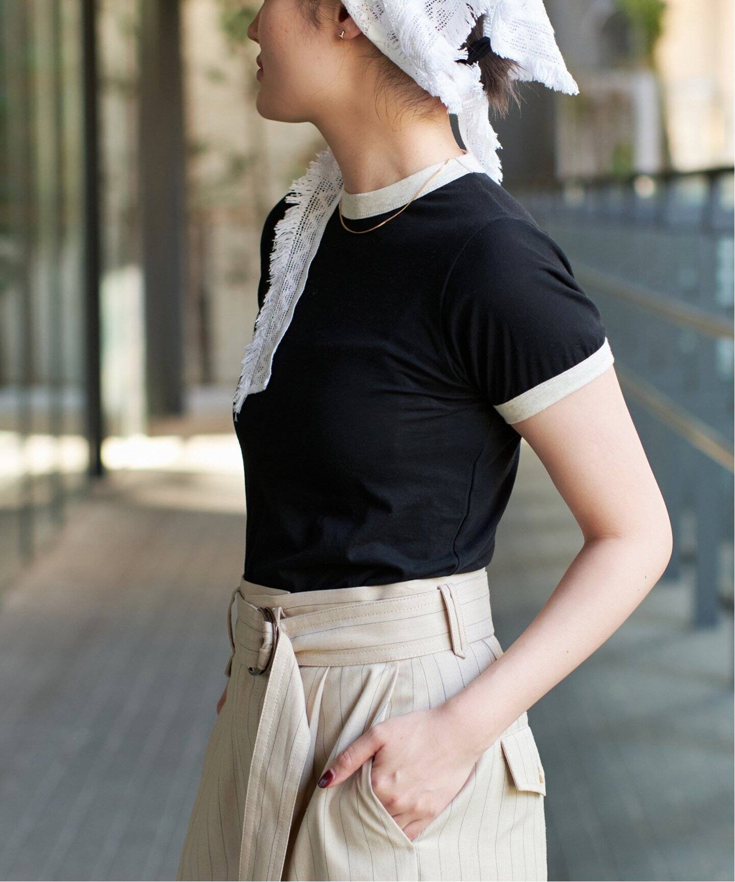 fifi original collection tirm シアーTシャツ（Tシャツ／カットソー