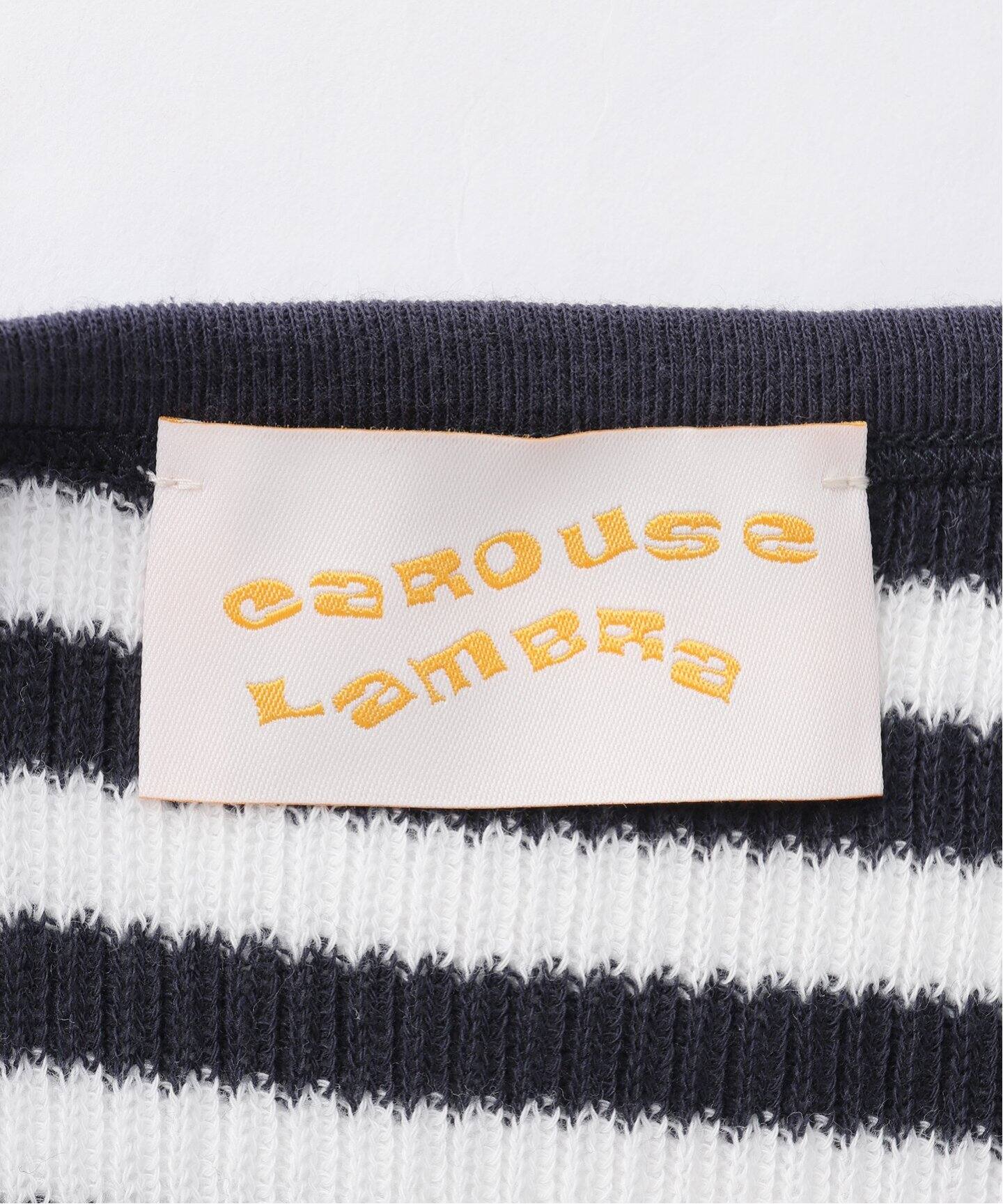 CAROUSELAMBRA/ケラウズランブラORGANIC COTTONボーダー CAROUSELAMBRA】ORGANIC COTTON ボーダー - メルカリ