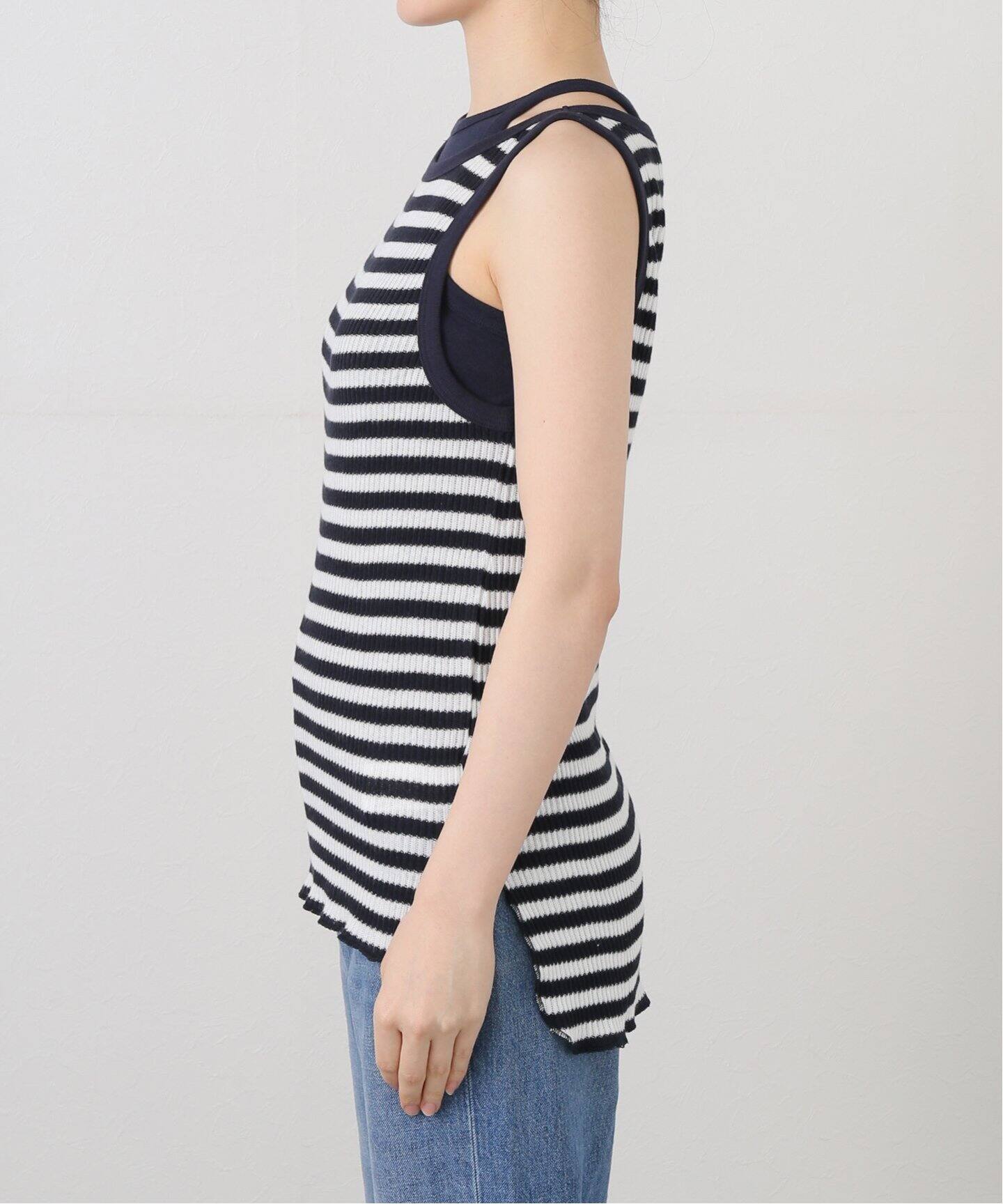 CAROUSE LAMBRA/ケラウズランブラ ボーダータンクトップ パックT(2枚
