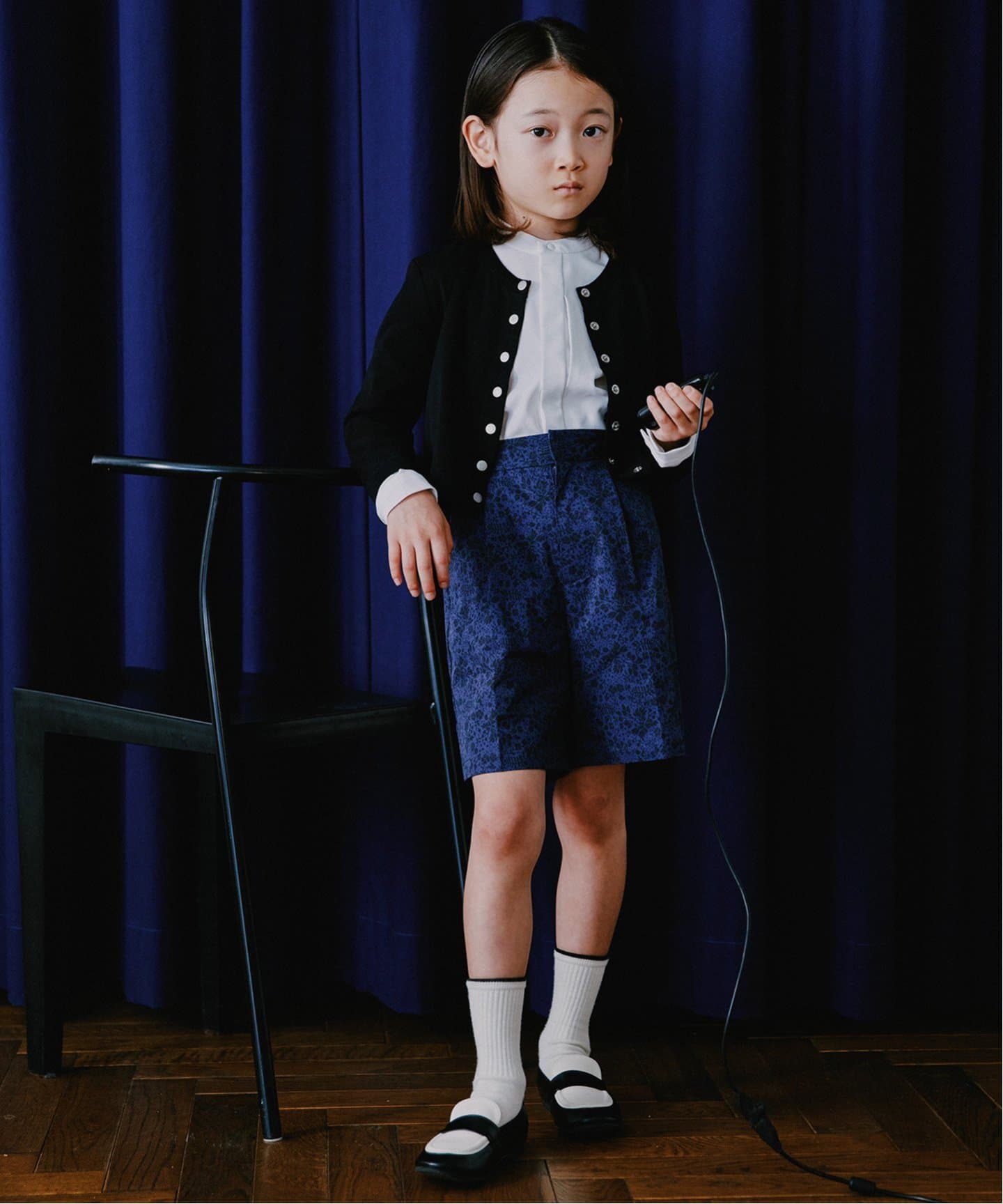【美品】IENA　イエナ　袖タックダンボールスナップジャケット　ネイビー 美品✨ IENA イエナ 袖タックダンボールスナップジャケット ネイビー