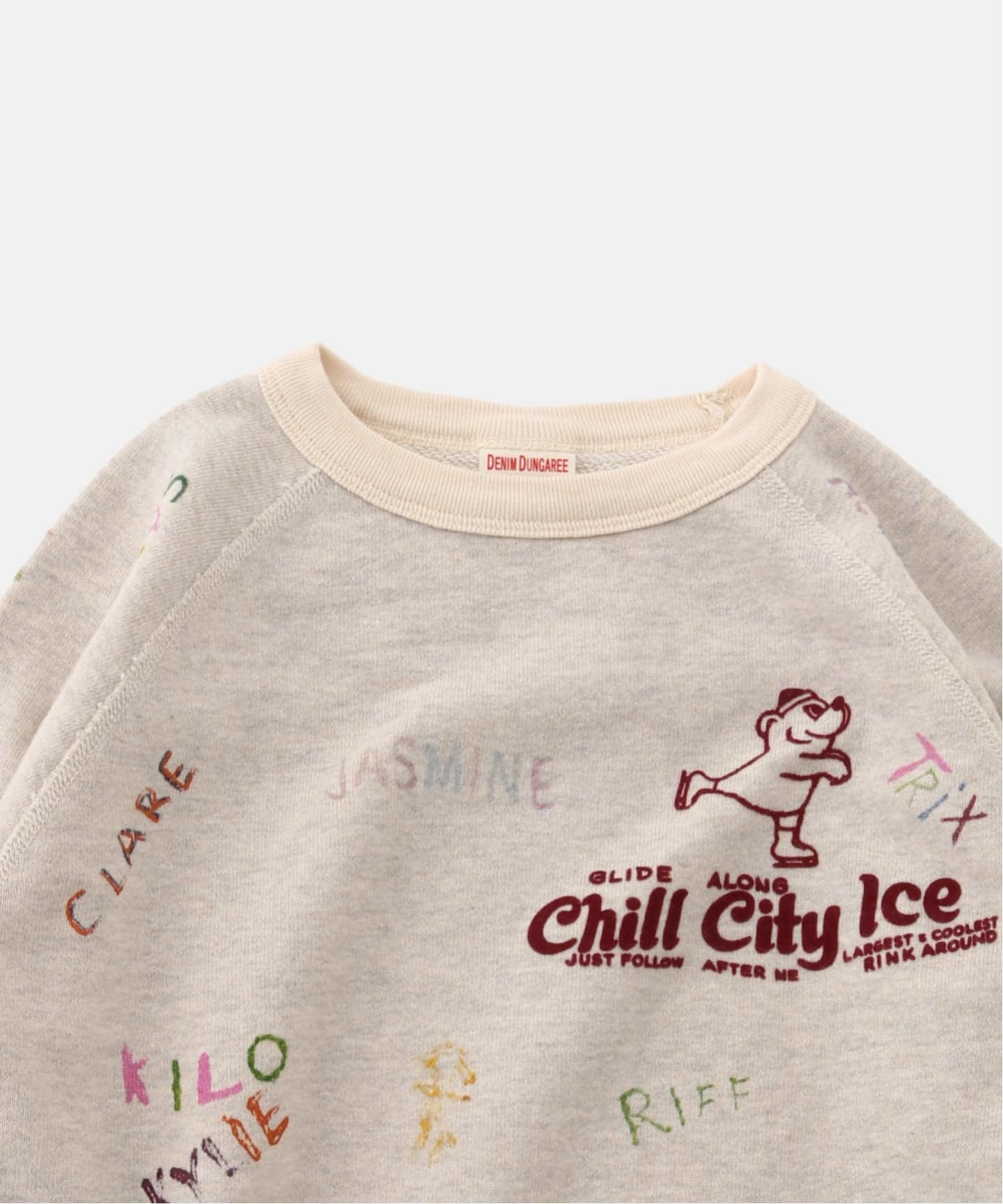 DENIM DUNGAREE/デニムダンガリー】裏毛 FRIENDS スウェット(110cm