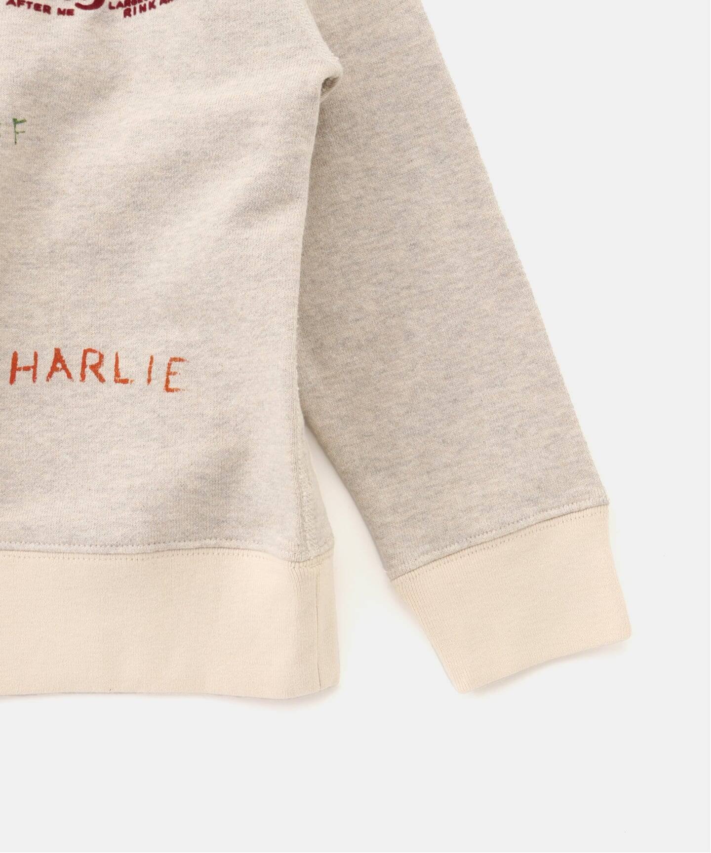 DENIM DUNGAREE/デニムダンガリー】裏毛 FRIENDS スウェット(130cm