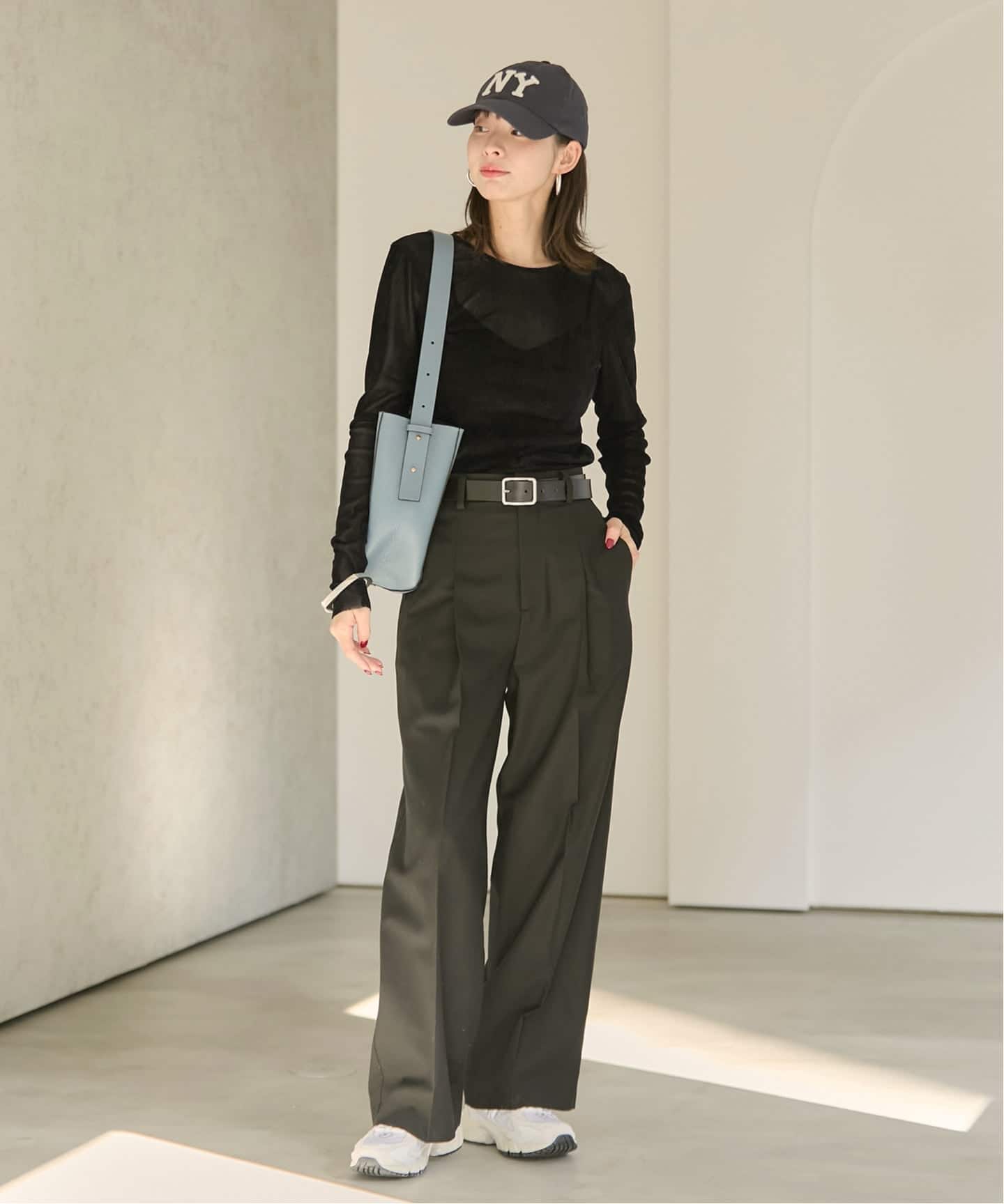 ✴︎お値下げ✴︎新品未使用タグ付き Plage フロッキーメッシュロンT ブラウン plage（プラージュ）の「《追加》Flocky Mesh ロンT（Tシャツ