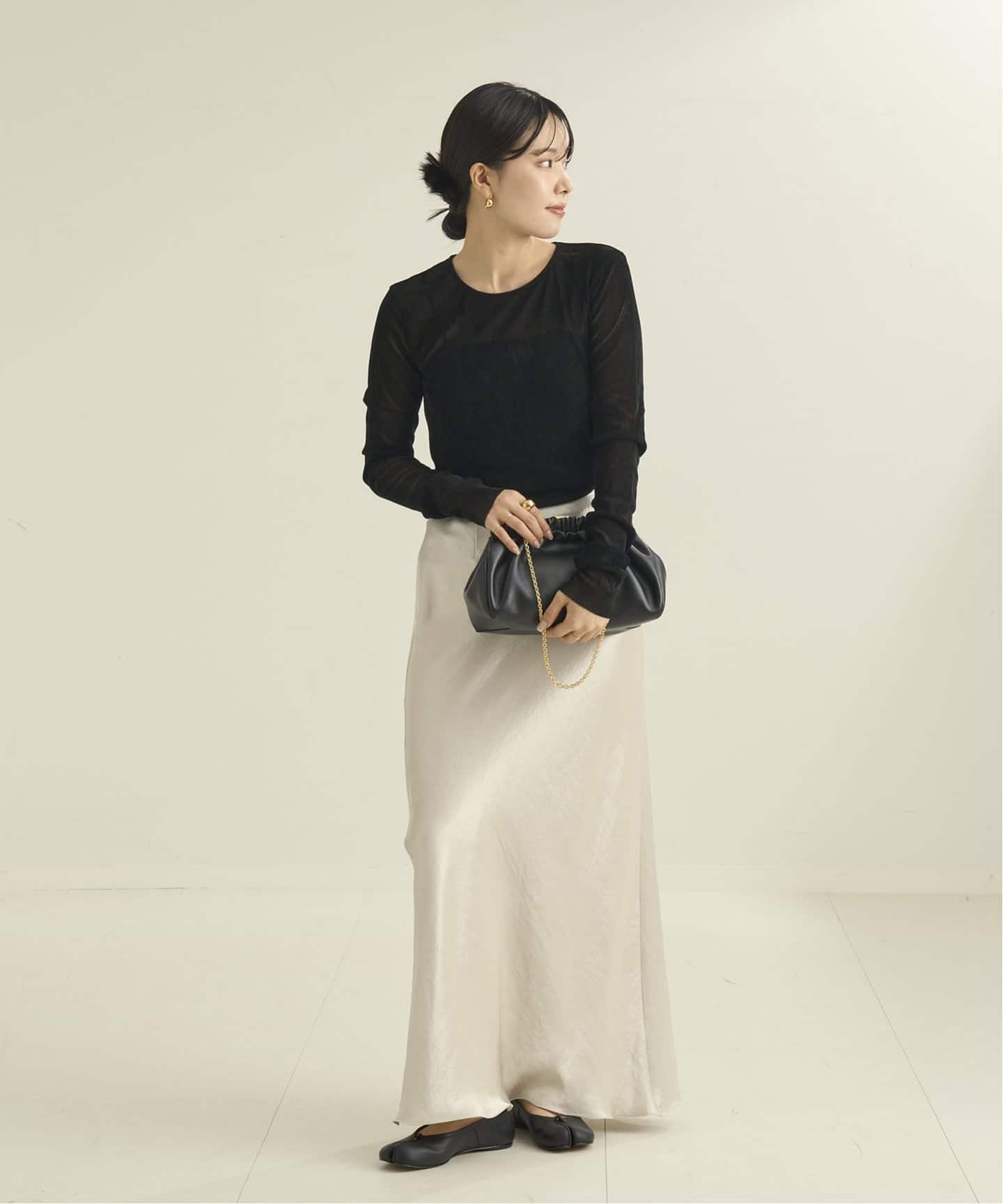 plage Flocky Mesh ロンT plage｜《一部カラーWEB限定追加予約》Flocky Mesh ロンT