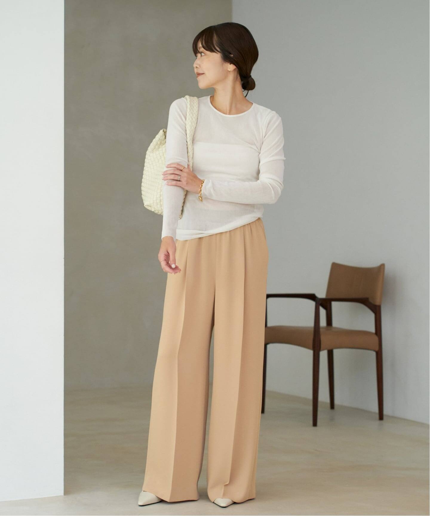plage Flocky Mesh ロンT 一部カラーWEB限定追加予約》Flocky Mesh ロンT(Tシャツ
