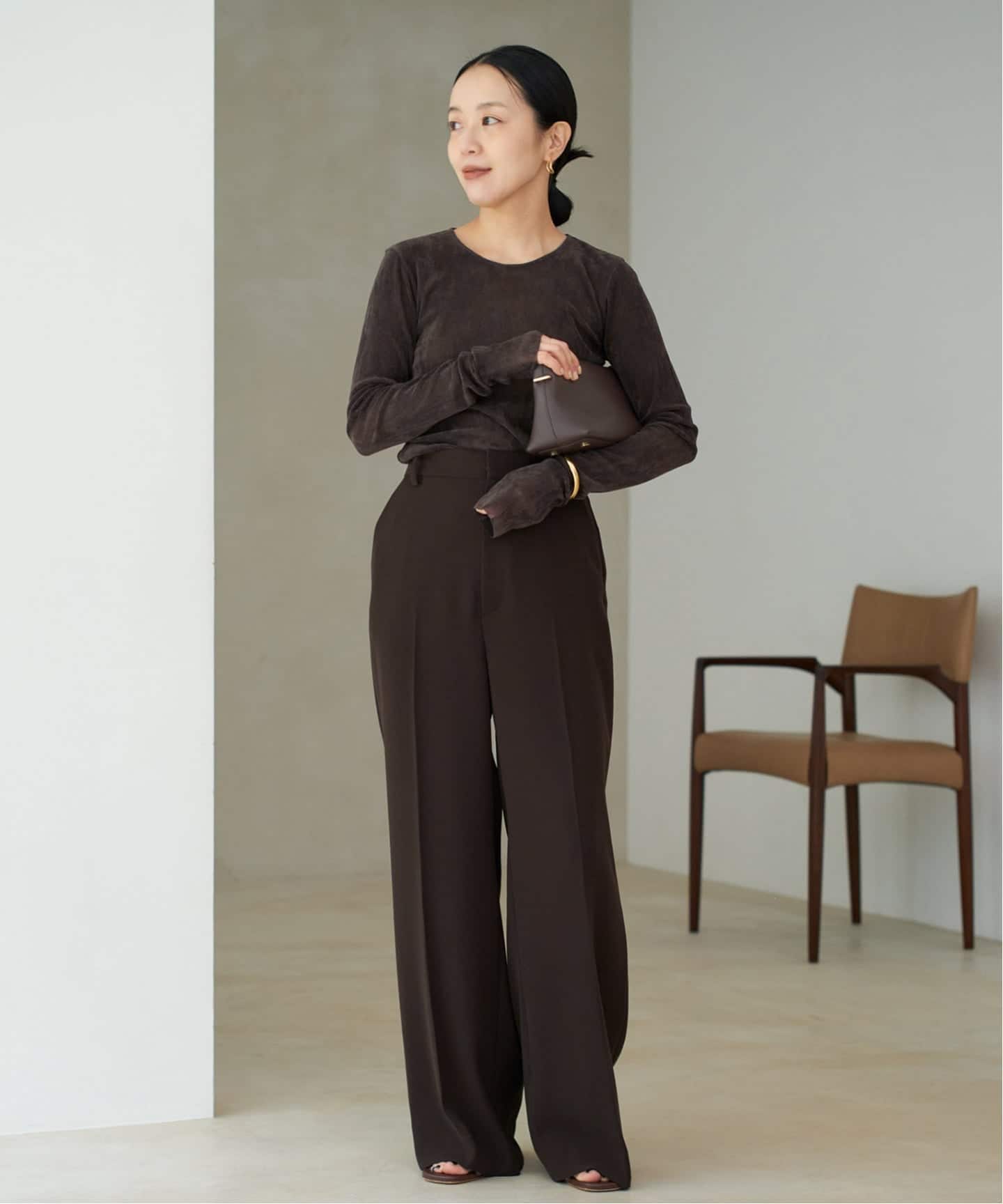 一部カラーWEB限定追加予約》Flocky Mesh ロンT（Tシャツ