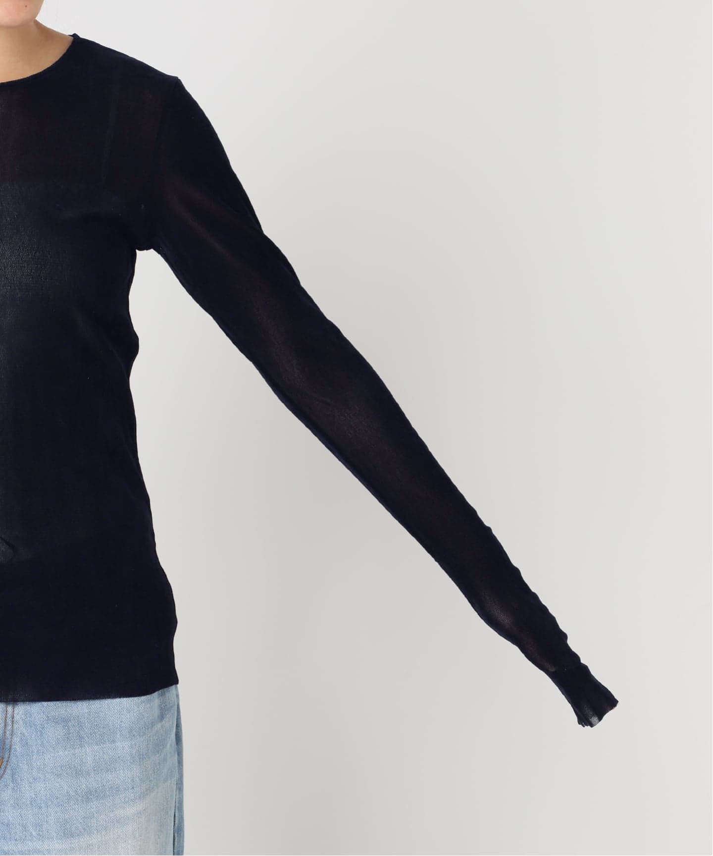 追加》Flocky Mesh ロンT 2（Tシャツ／カットソー）｜Plage