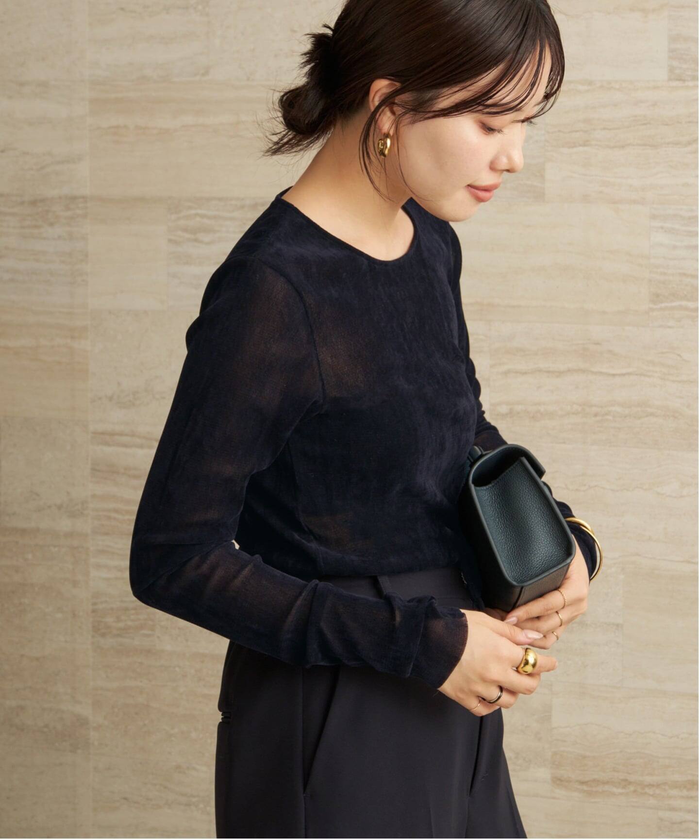 追加》Flocky Mesh ロンT 2（Tシャツ／カットソー）｜Plage 