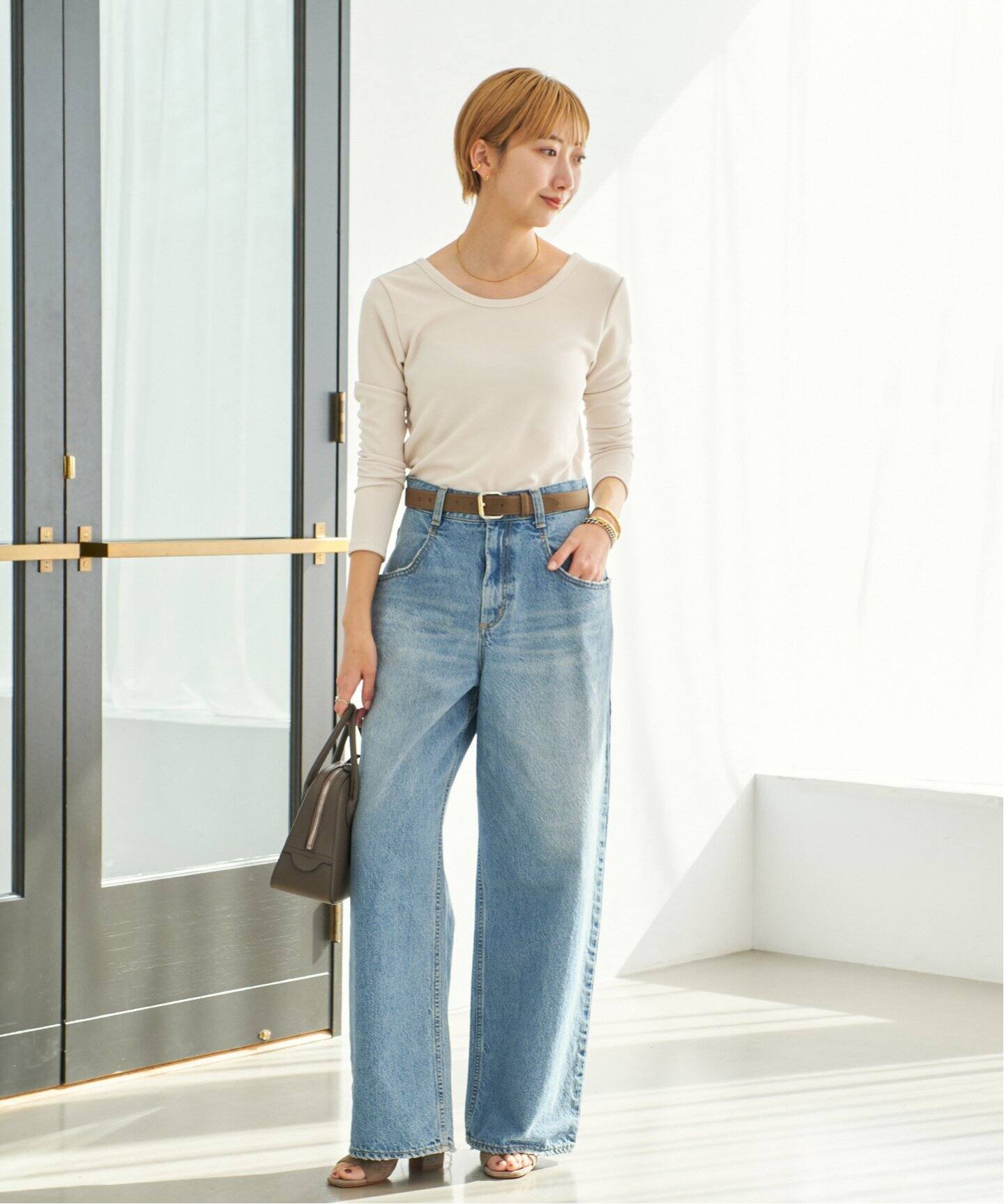 plage rib long プルオーバー 追加》TAILOR COLLAR RIB プルオーバー（ニット/セーター）｜Plage