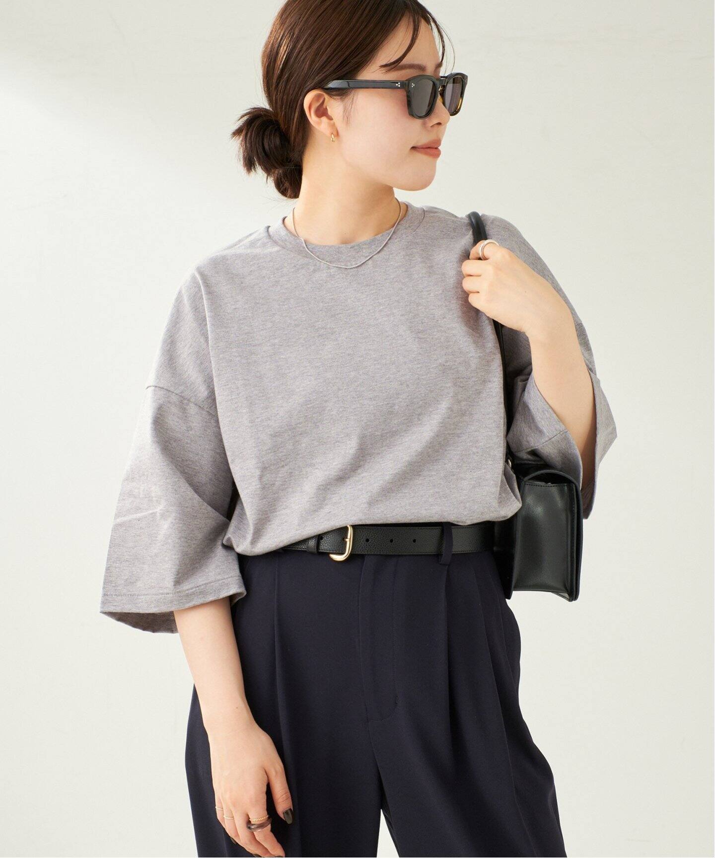 追加》7ブソデ Big Tシャツ（Tシャツ／カットソー）｜Plage