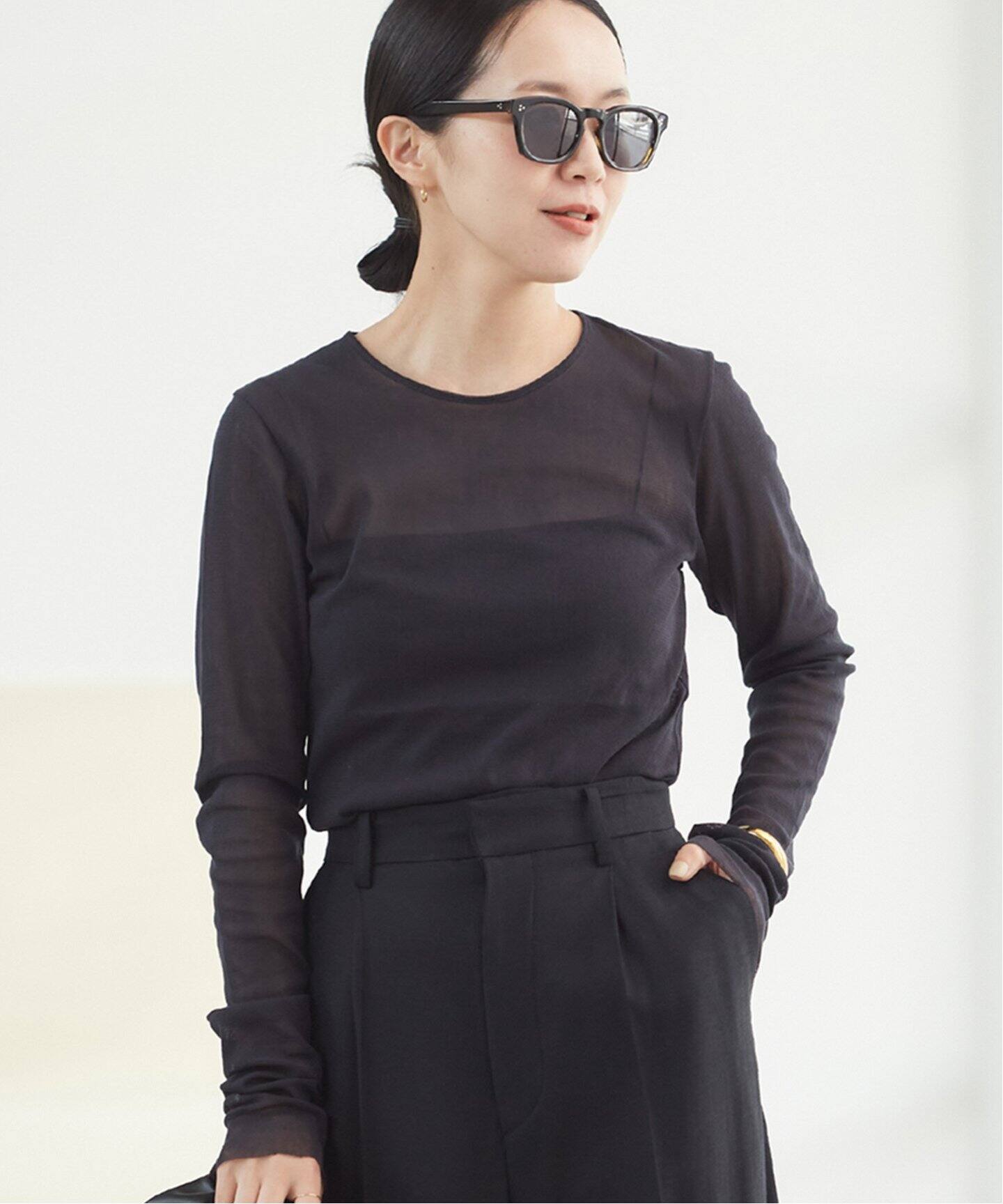 Plage Mesh Sheer ロンT plage tシャツ 「追加」Mesh Sheer ロンT 4 レディース