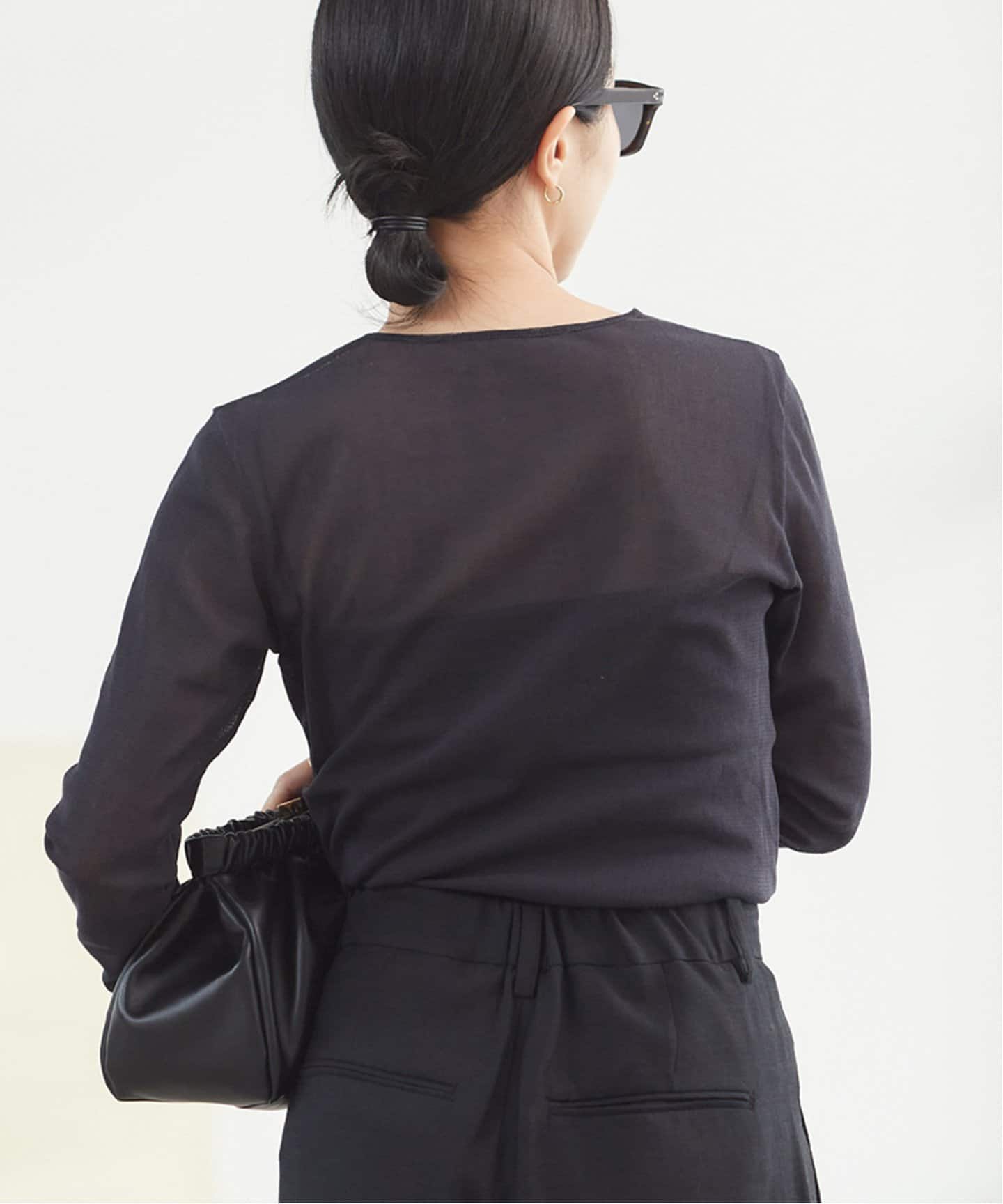 【新品タグ付き】Plage プラージュMesh Sheer シアー ロンT　春夏 特別送料無料！】 Plage｜大人気！Mesh ロンTの再入荷＆おすすめ