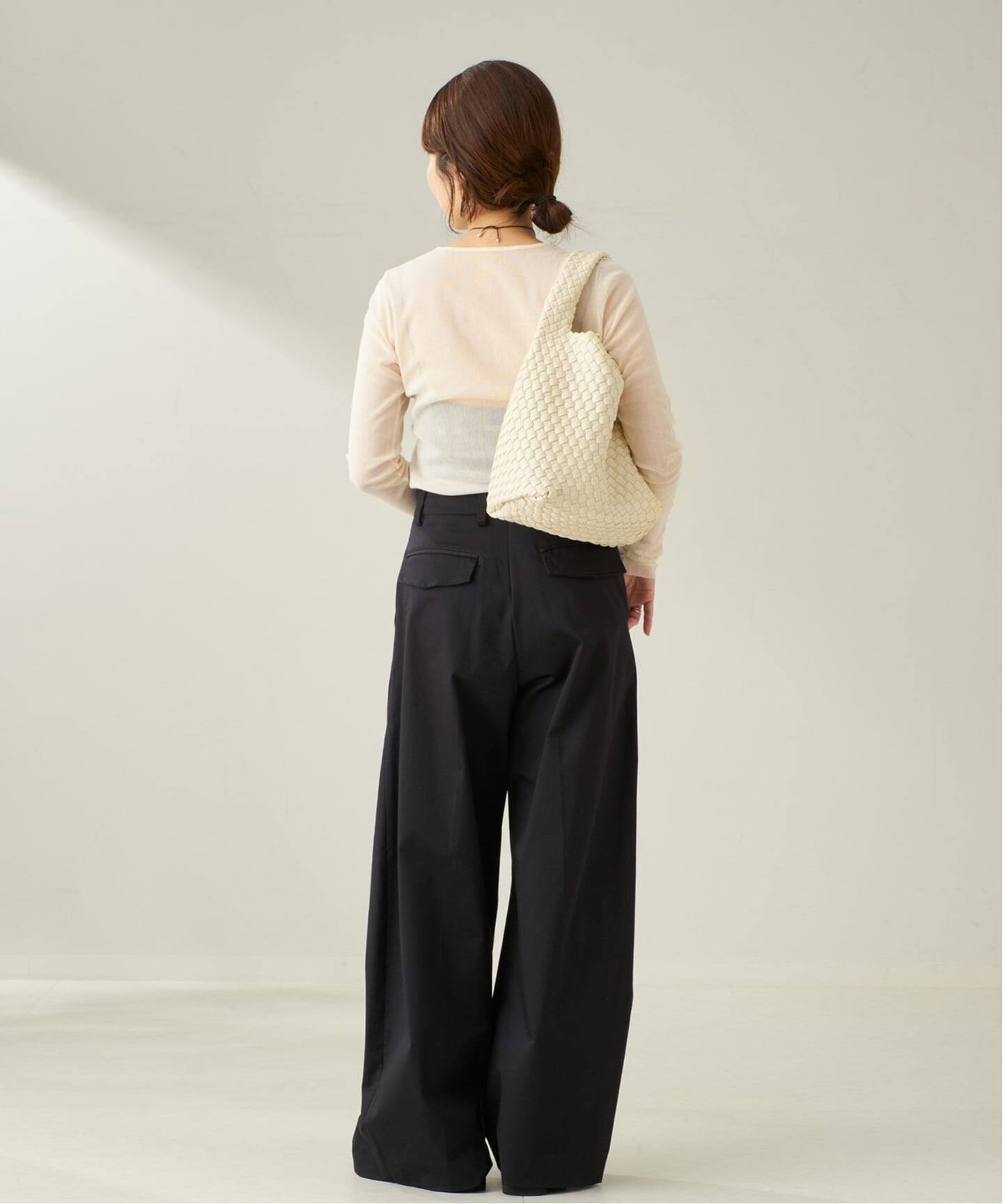 追加》Mesh Sheer ロンT 4（Tシャツ／カットソー）｜Plage