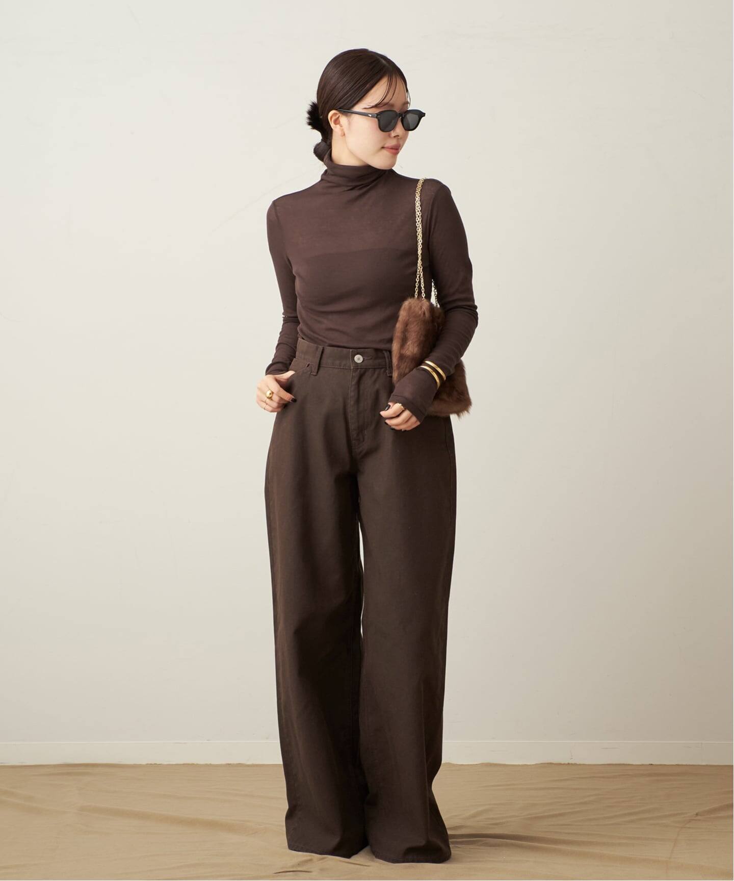 【新品未使用タグ付き】Plage Rib Sheer タートル 追加予約》Rib Sheer タートル（Tシャツ／カットソー）｜Plage