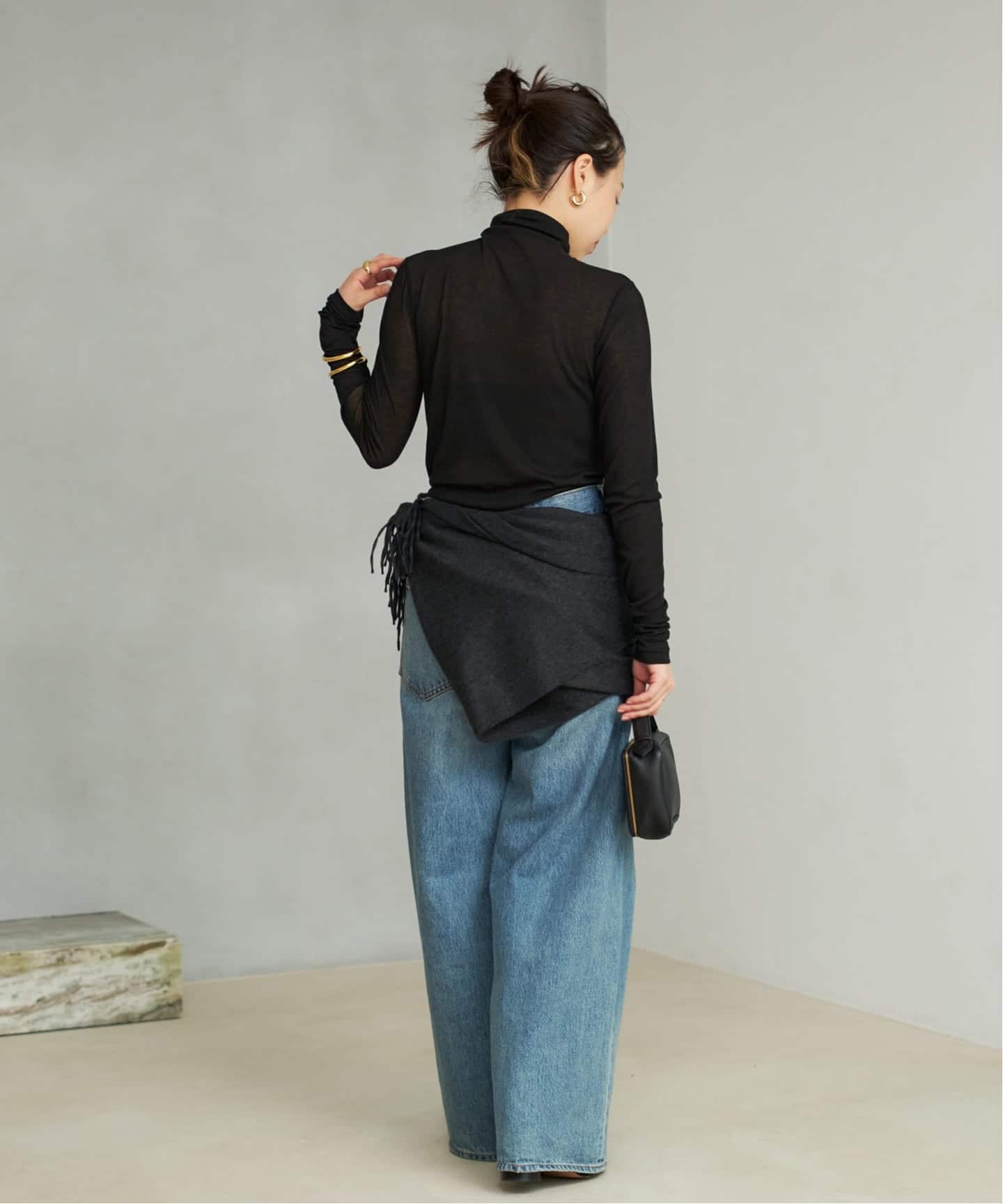 追加》Rib Sheer タートル（Tシャツ／カットソー）｜Plage（プラージュ