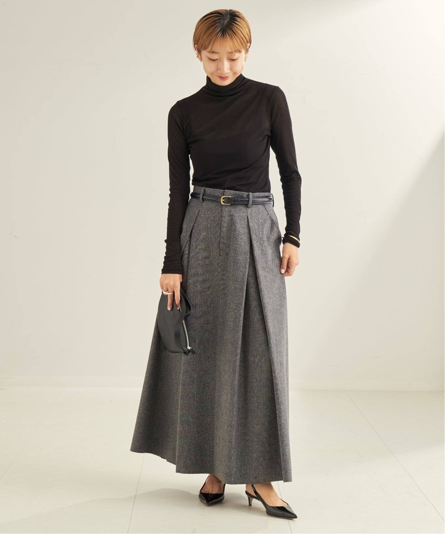 追加》Rib Sheer タートル（Tシャツ／カットソー）｜Plage（プラージュ