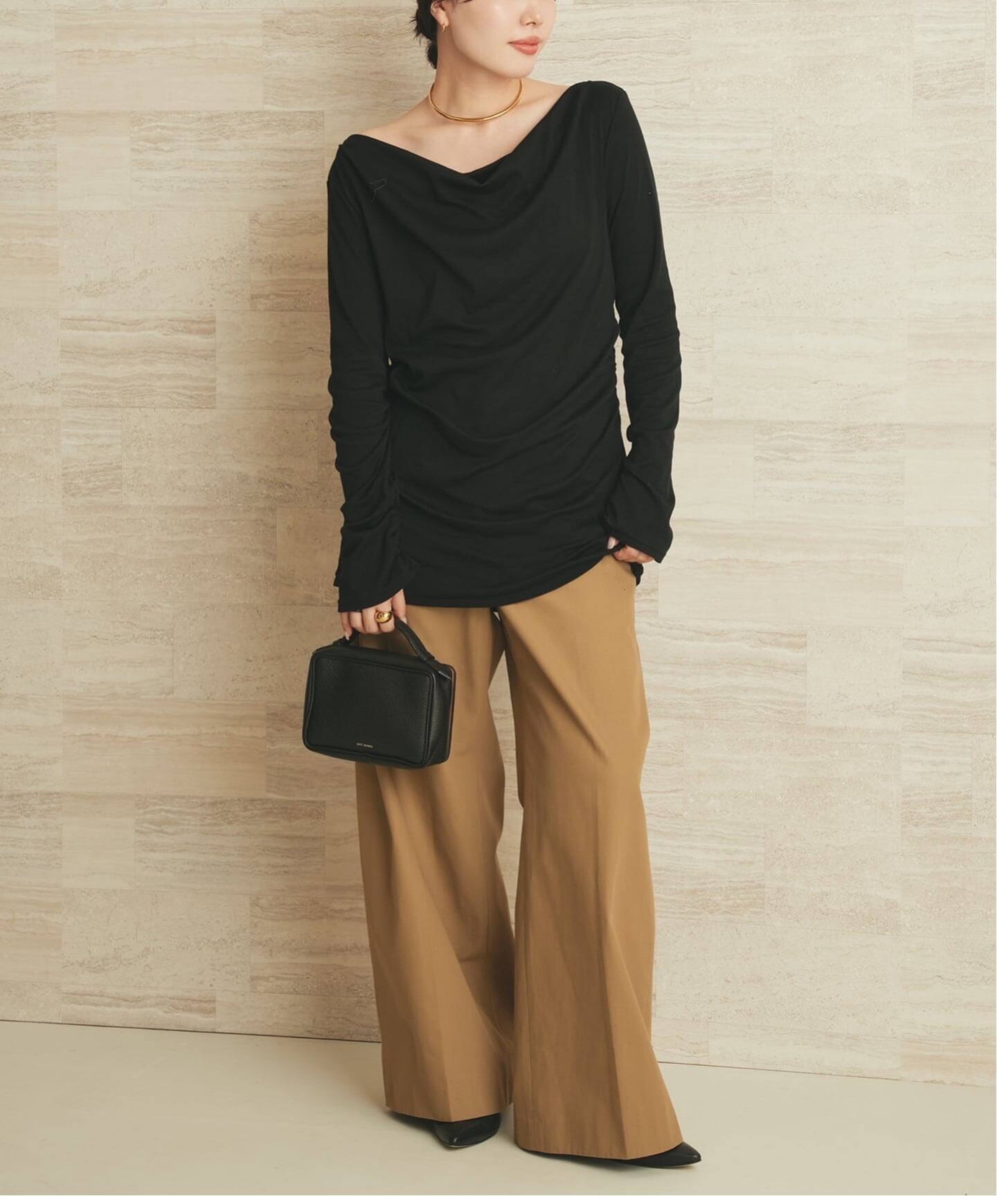 Wool drape longTシャツ（Tシャツ／カットソー）｜Plage（プラージュ