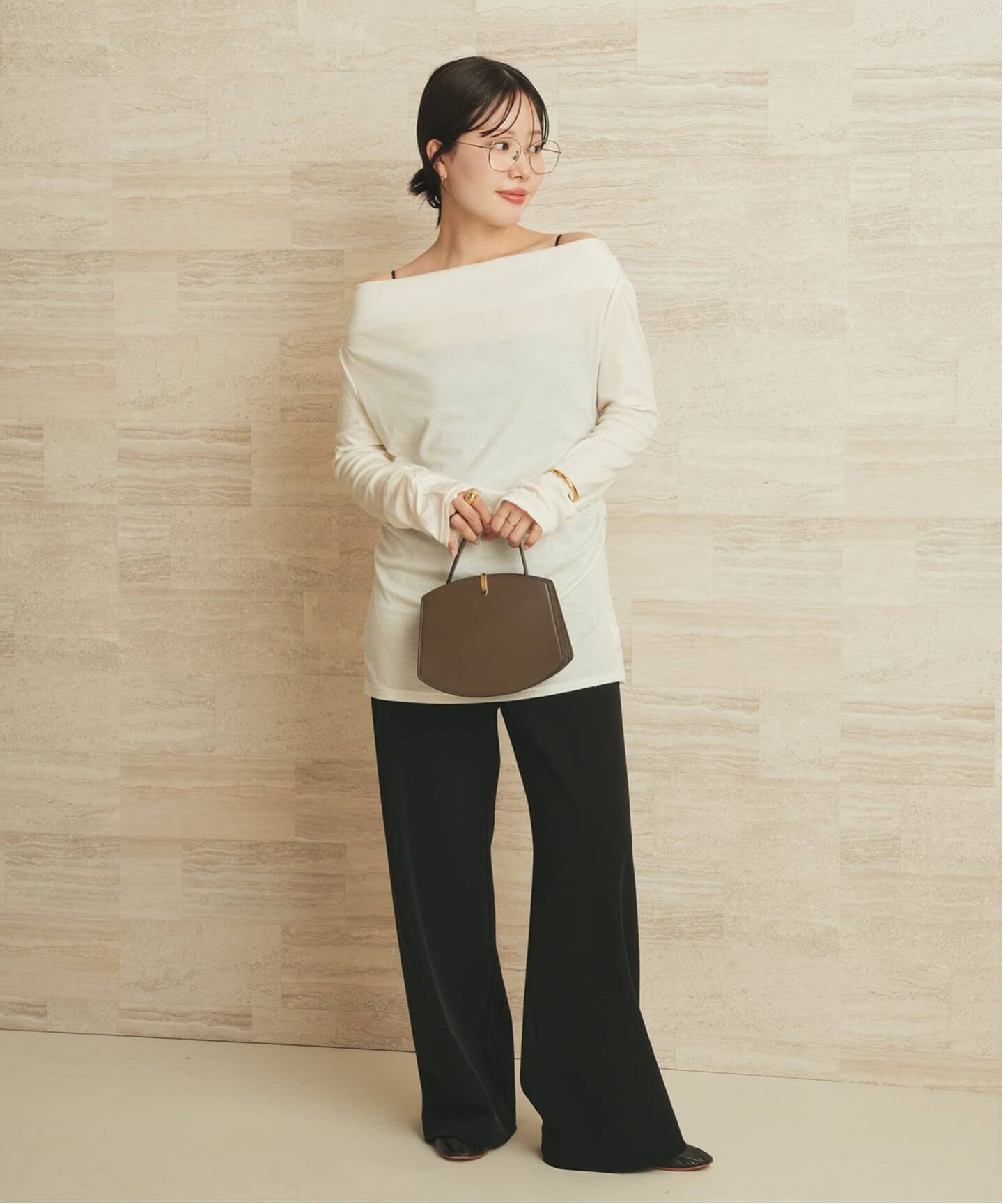 Wool drape longTシャツ（Tシャツ／カットソー）｜Plage（プラージュ