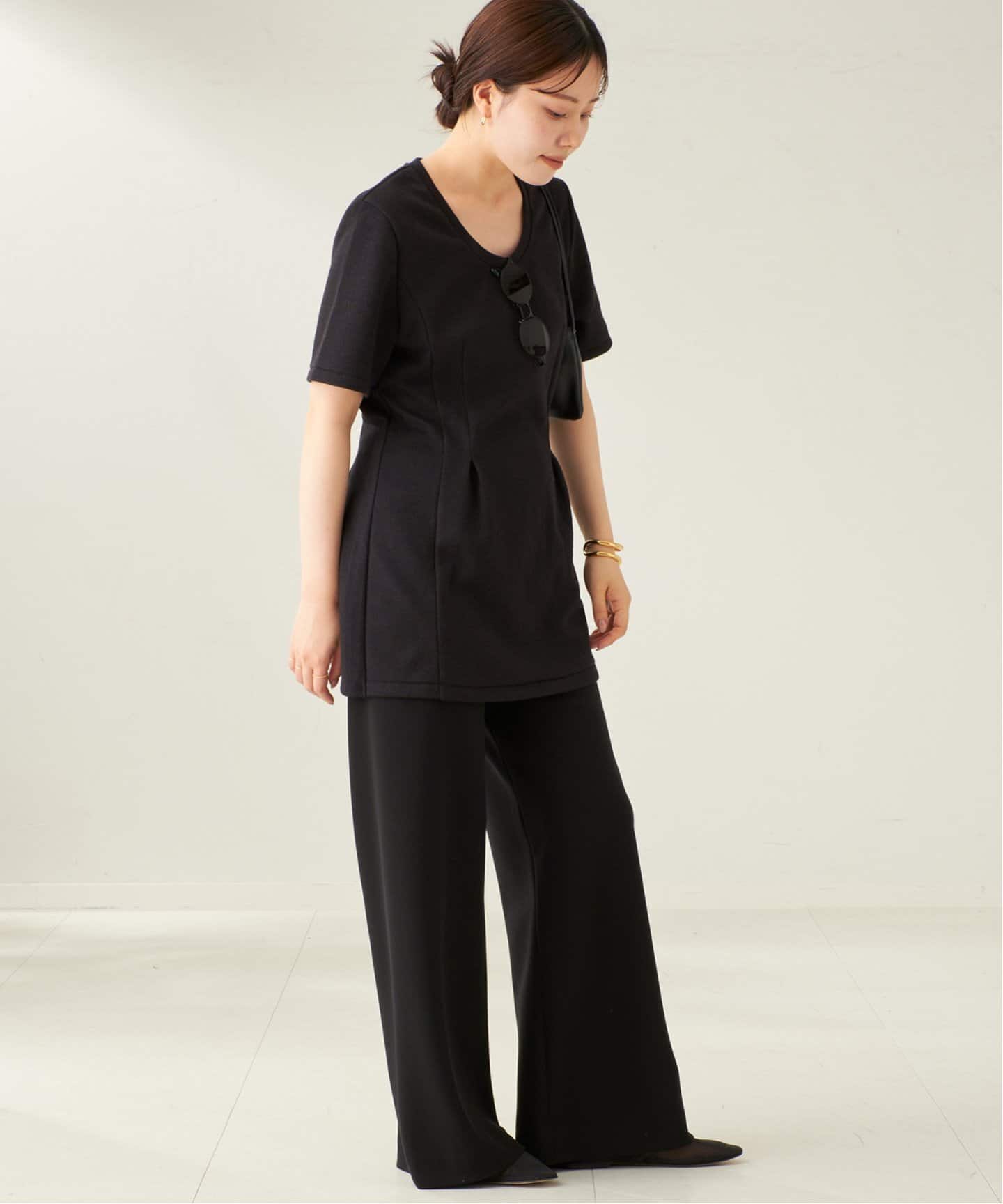 フォルム チュニックTシャツ（Tシャツ／カットソー）｜Plage