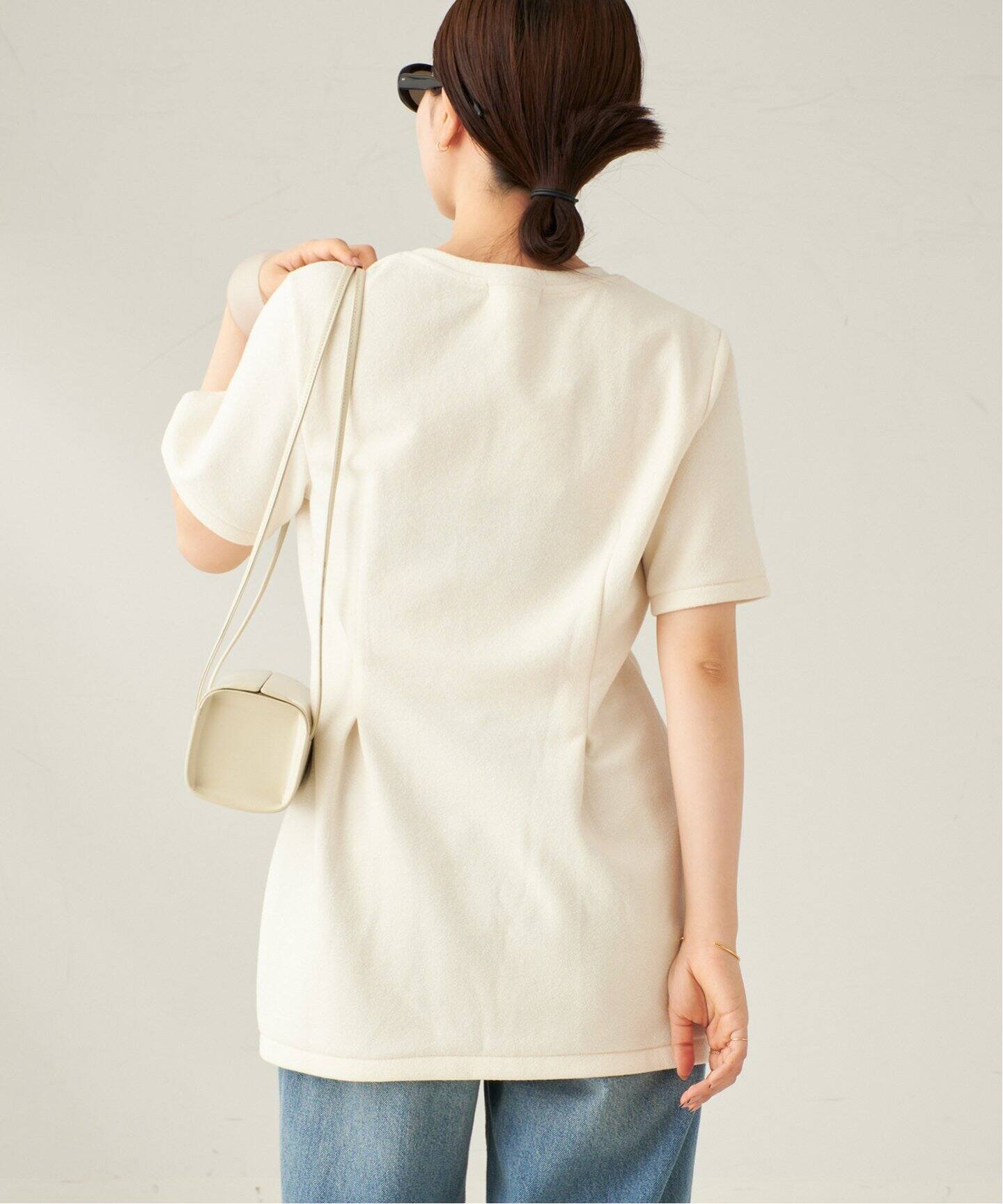 フォルム チュニックTシャツ（Tシャツ／カットソー）｜Plage 