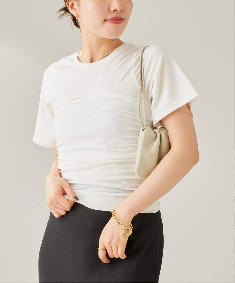 ギャザー ビスチェTEE（Tシャツ／カットソー）｜Plage（プラージュ）の 